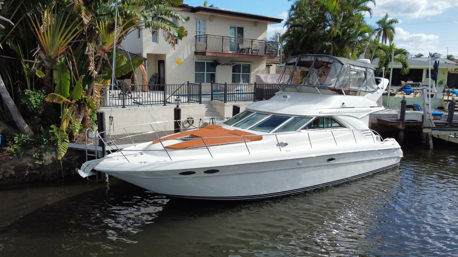 1997 Sea Ray 400 Sedan Bridge