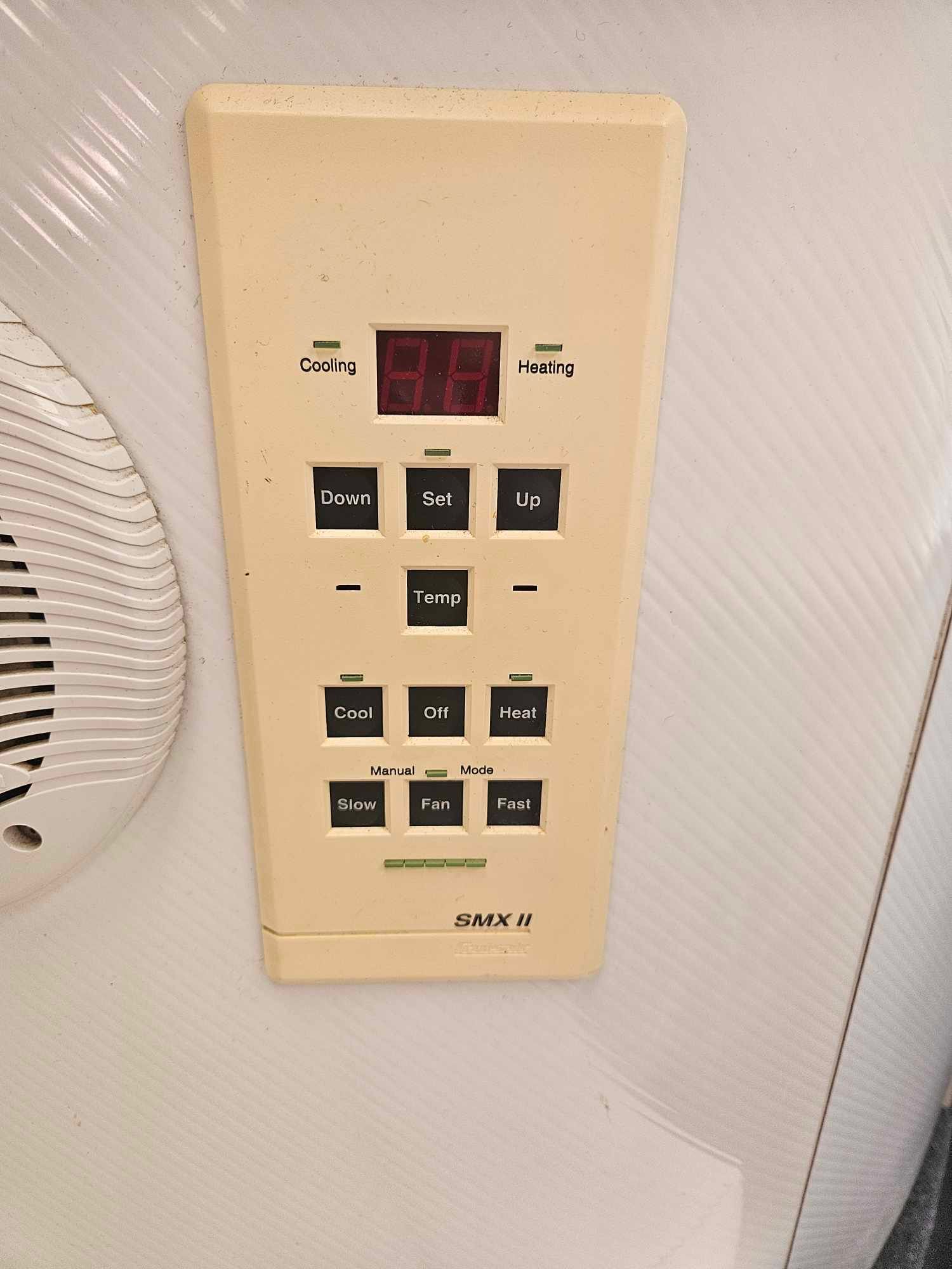 SMX II control panel on 1997 Baja 38 Special Boss.