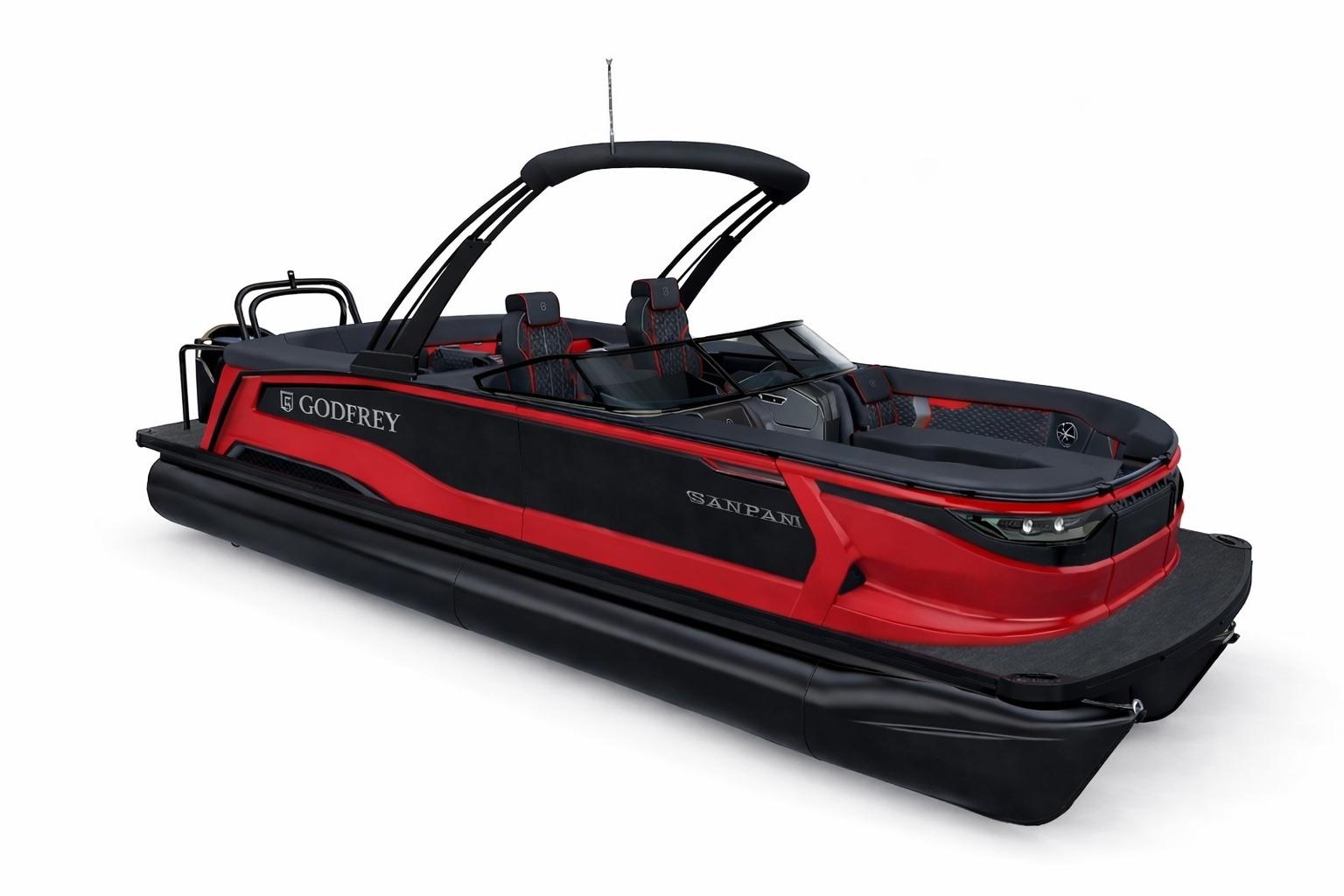 2027 Godfrey Sanpan 25' Ultra Lounge Tritoon - 2500 ULW