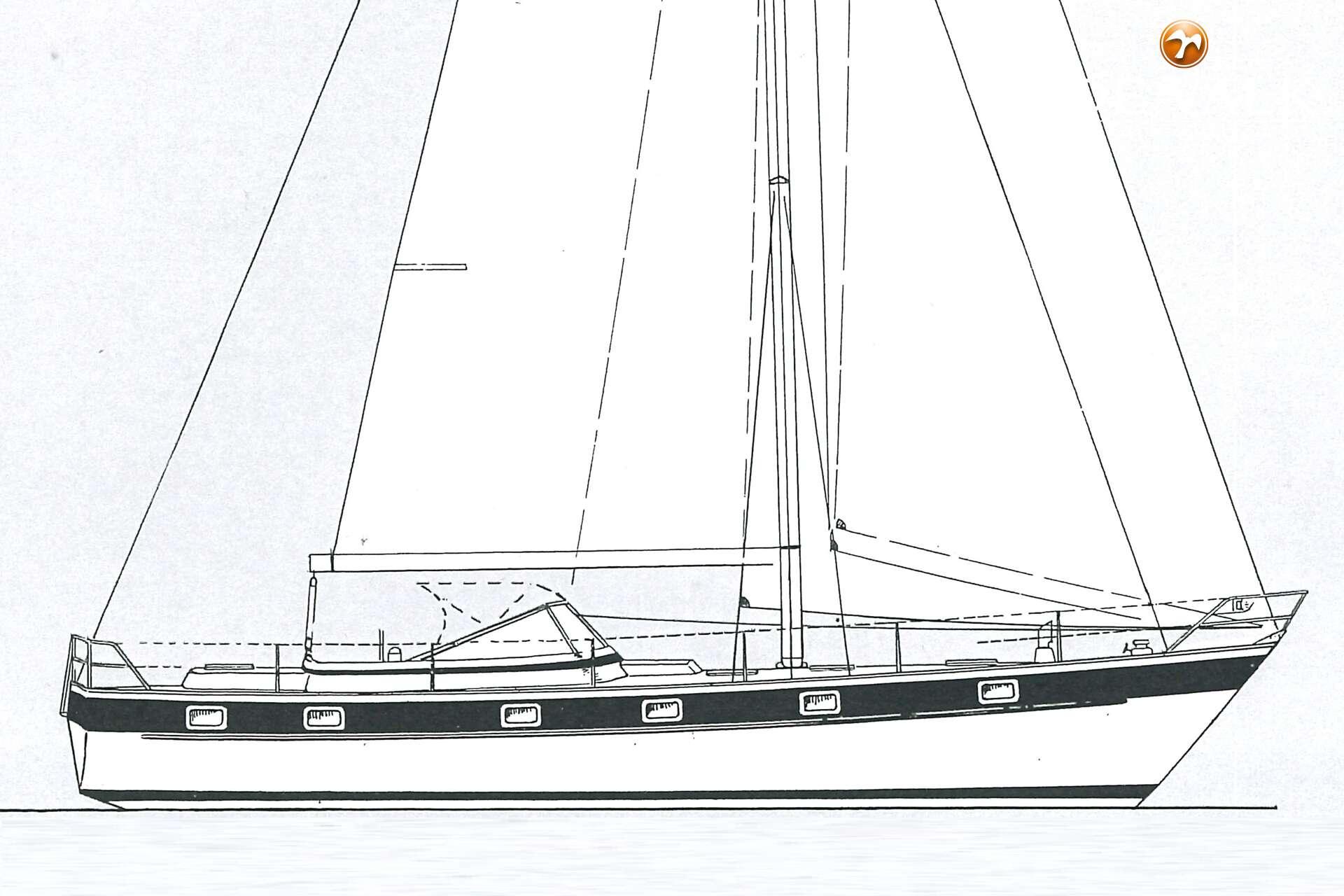 1990 Hallberg-Rassy 49 - 40