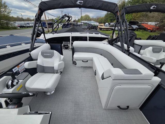 2026 Crest Conquest SE 220 Cruise Tri-Toon W/150Hp And Traile - 10