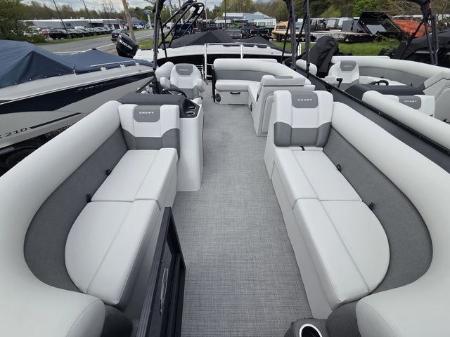 2026 Crest Conquest SE 220 Cruise Tri-Toon W/150Hp And Traile - 4