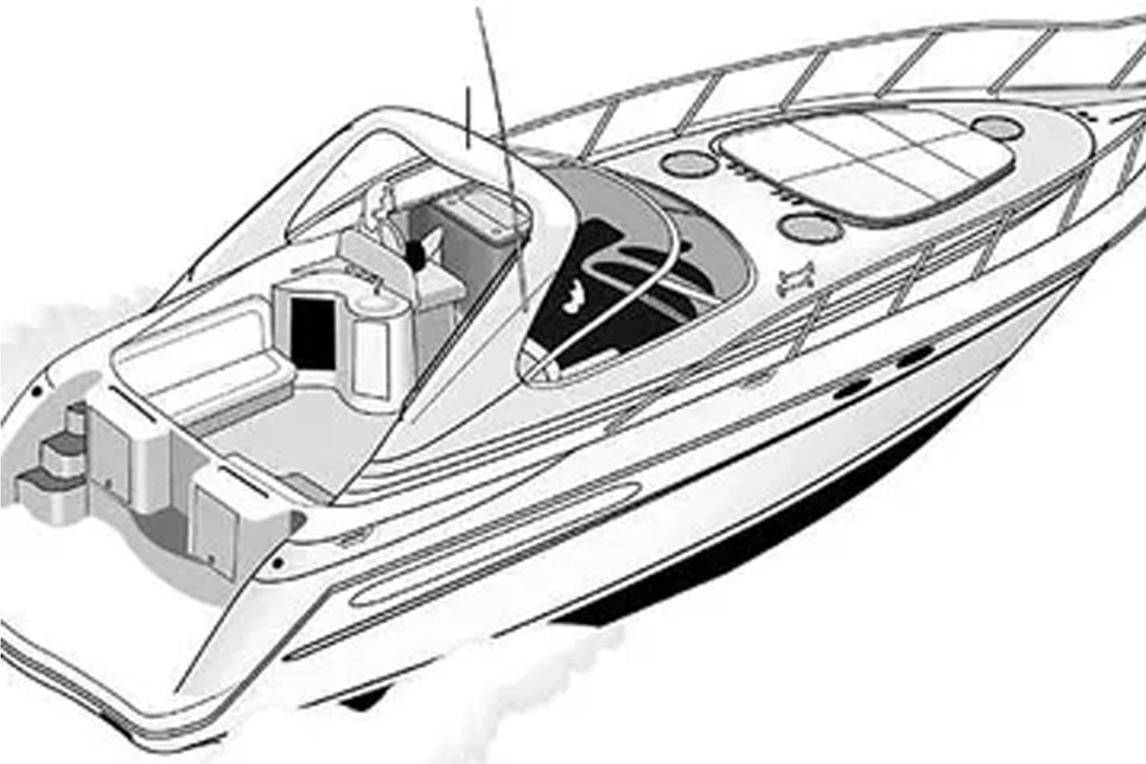 1998 Maxum 4100 SCR - Image 4