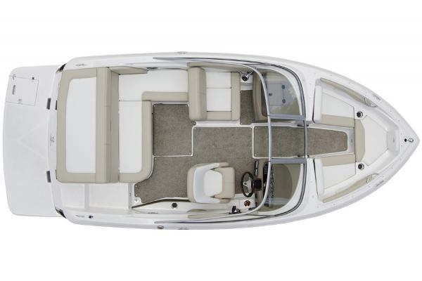 Manufacturer Provided Image: 2016 Regal 1900 ES Bowrider boat interior, top view.
