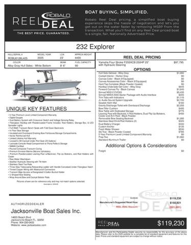 2025 Robalo R232 Explorer - 3