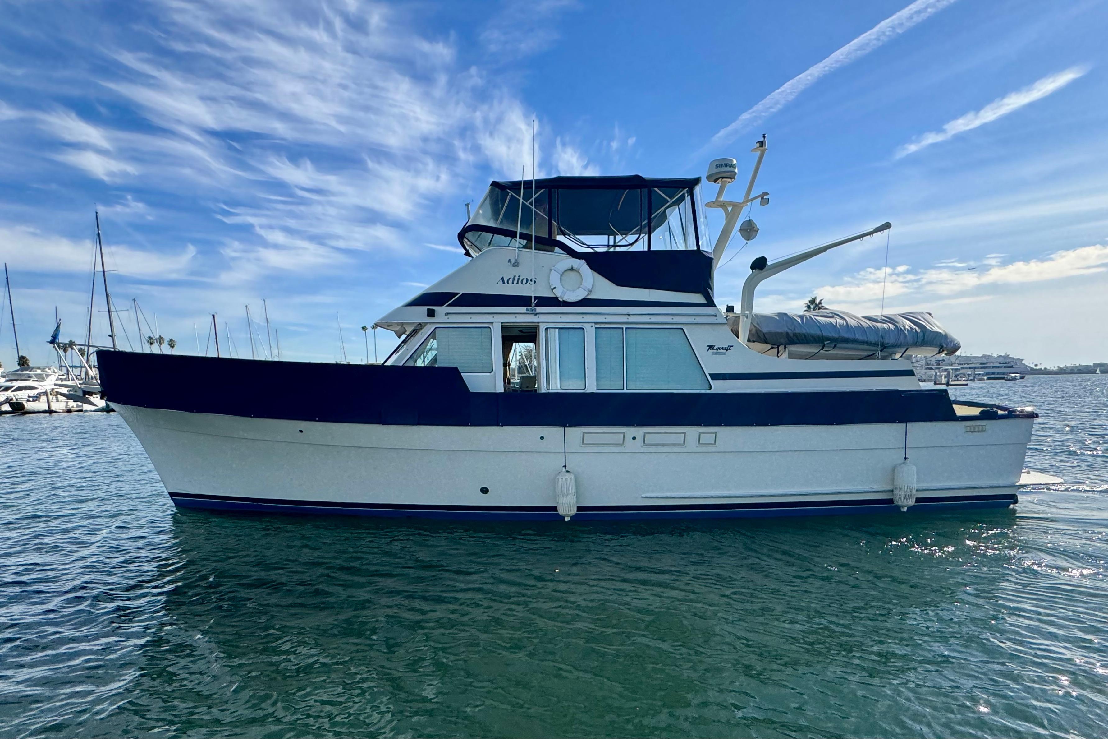 1985 Tollycraft 48 Cockpit Motor Yacht