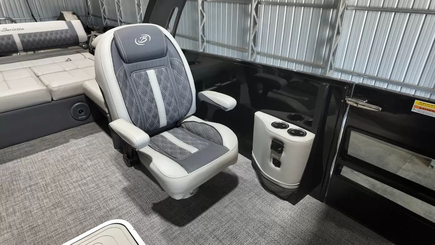 Interior of 2024 Barletta LEGGERA R26UCA featuring luxurious seating.