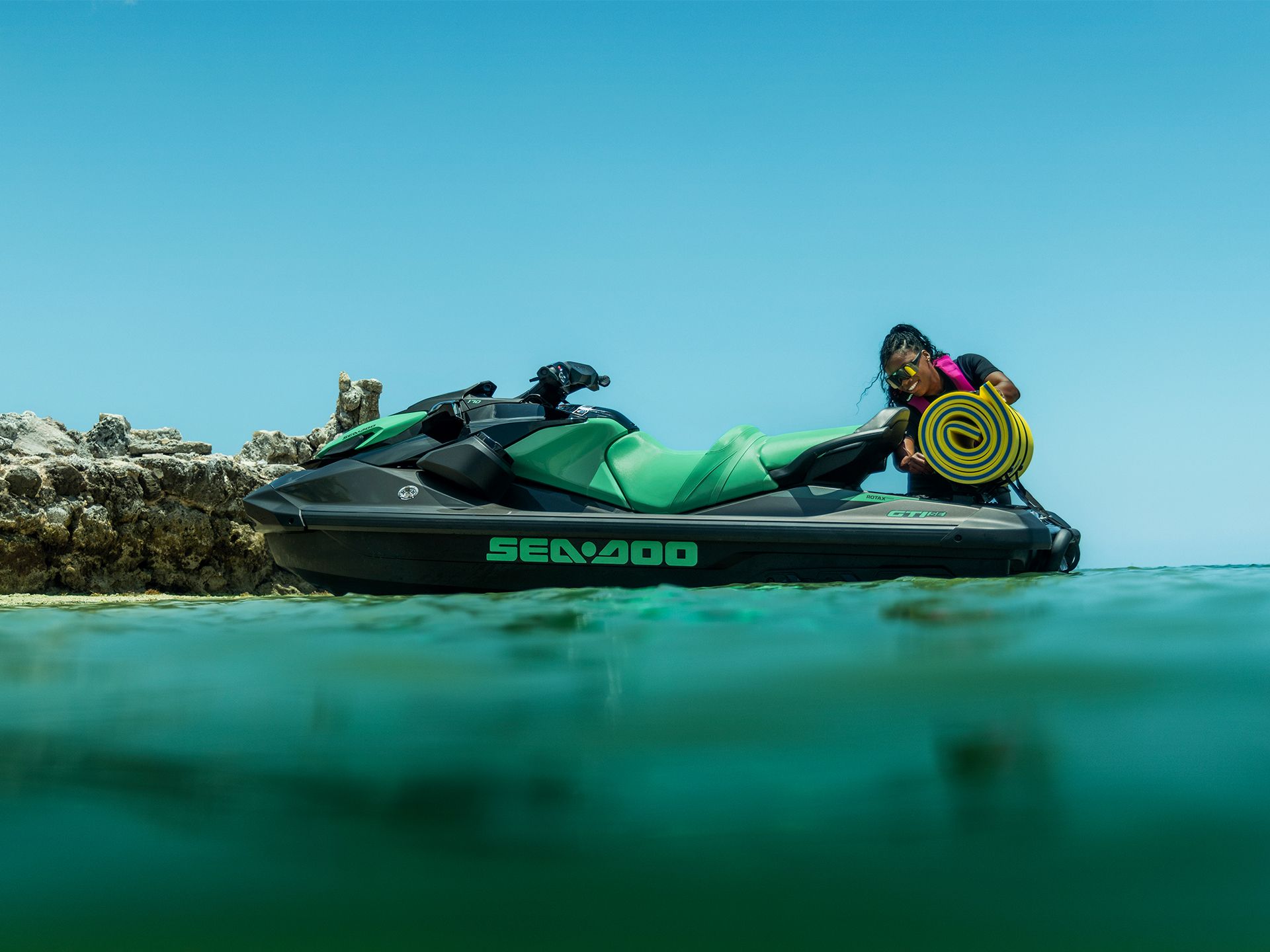 2026 Sea-Doo GTI SE 170 Tech Package, Audio, iDF, iBR - 14