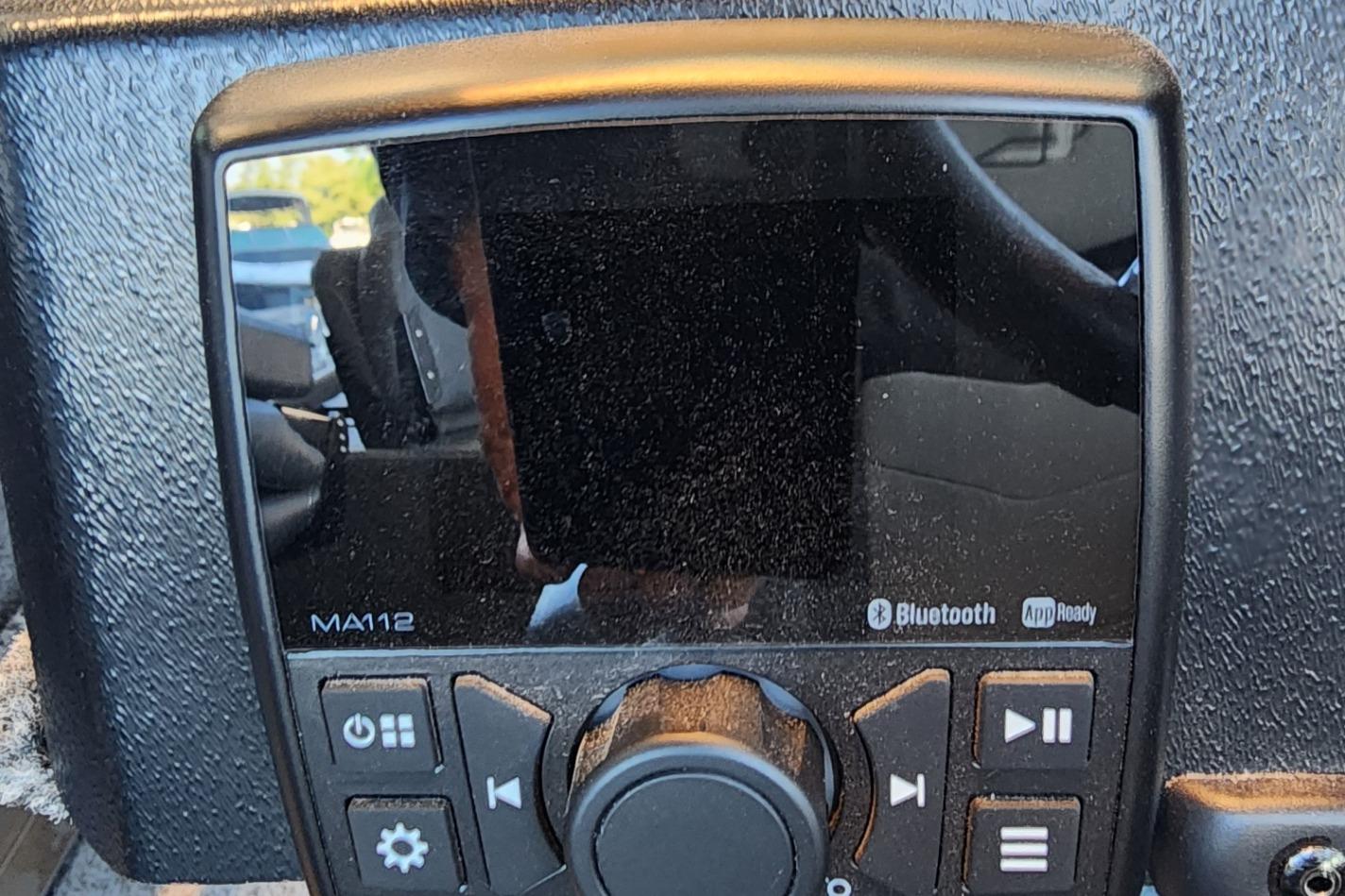 Lowe 2023 audio system with Bluetooth and app-ready features, model MA112.
