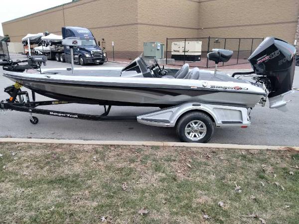 2024 Ranger Z518 Ranger Cup Equipped fishing boat on trailer.