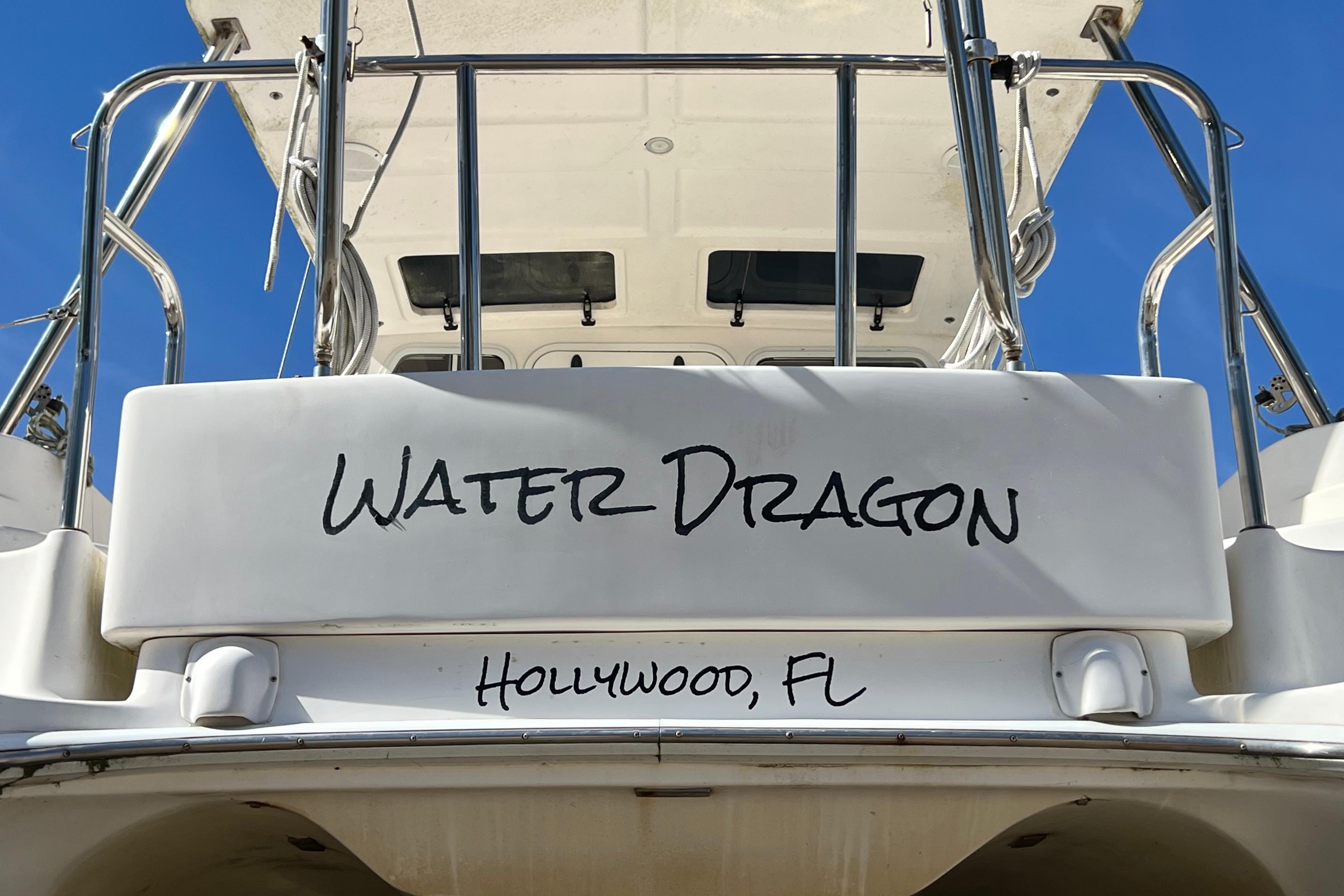 Gemini Legacy 35 boat named "Water Dragon" in Hollywood, FL, 2013 model.