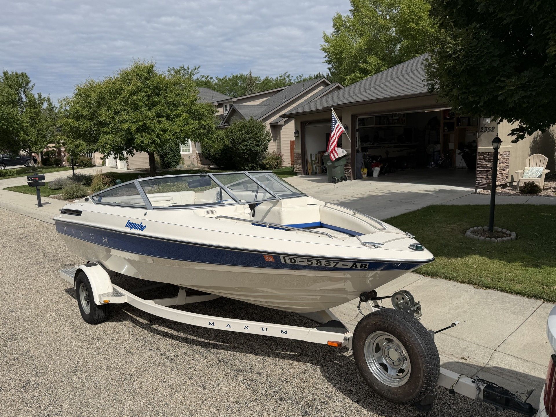 1991 Maxum 1800 SR