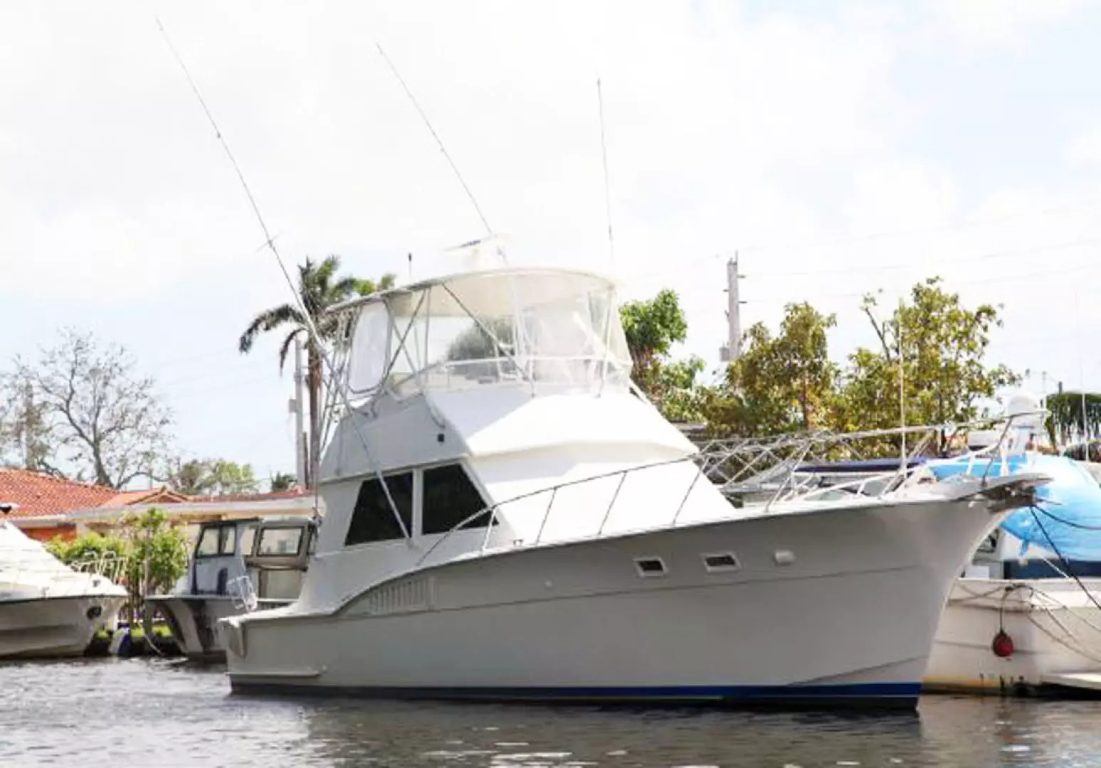 1982 Hatteras Convertible - Image 2
