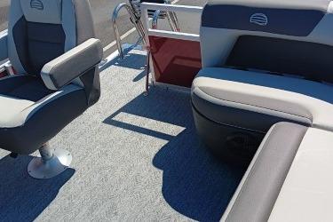 2026 Sun Tracker Bass Buggy 16 XL Select interior with comfortable seating and modern design.