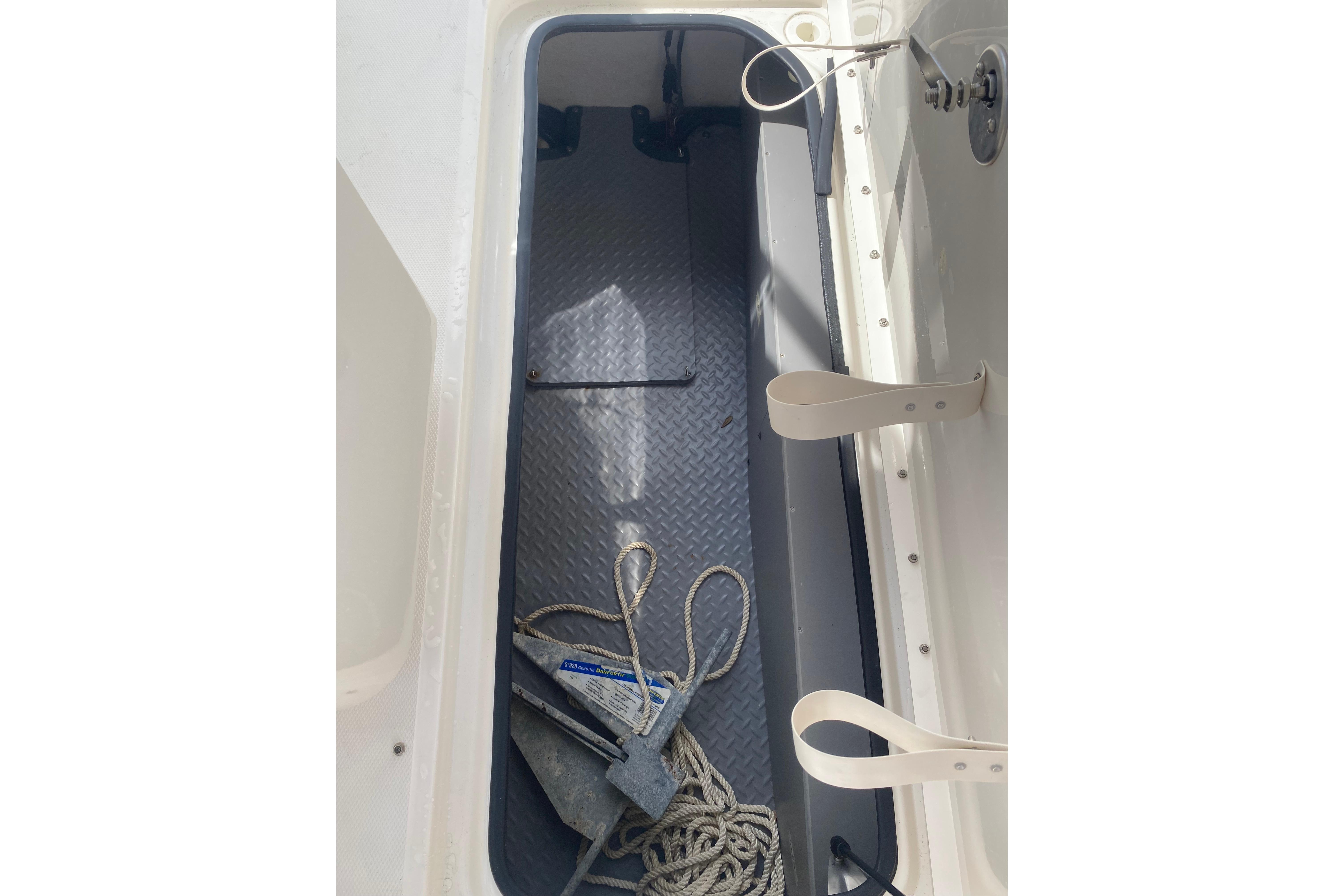 In Floor Storage Compartment