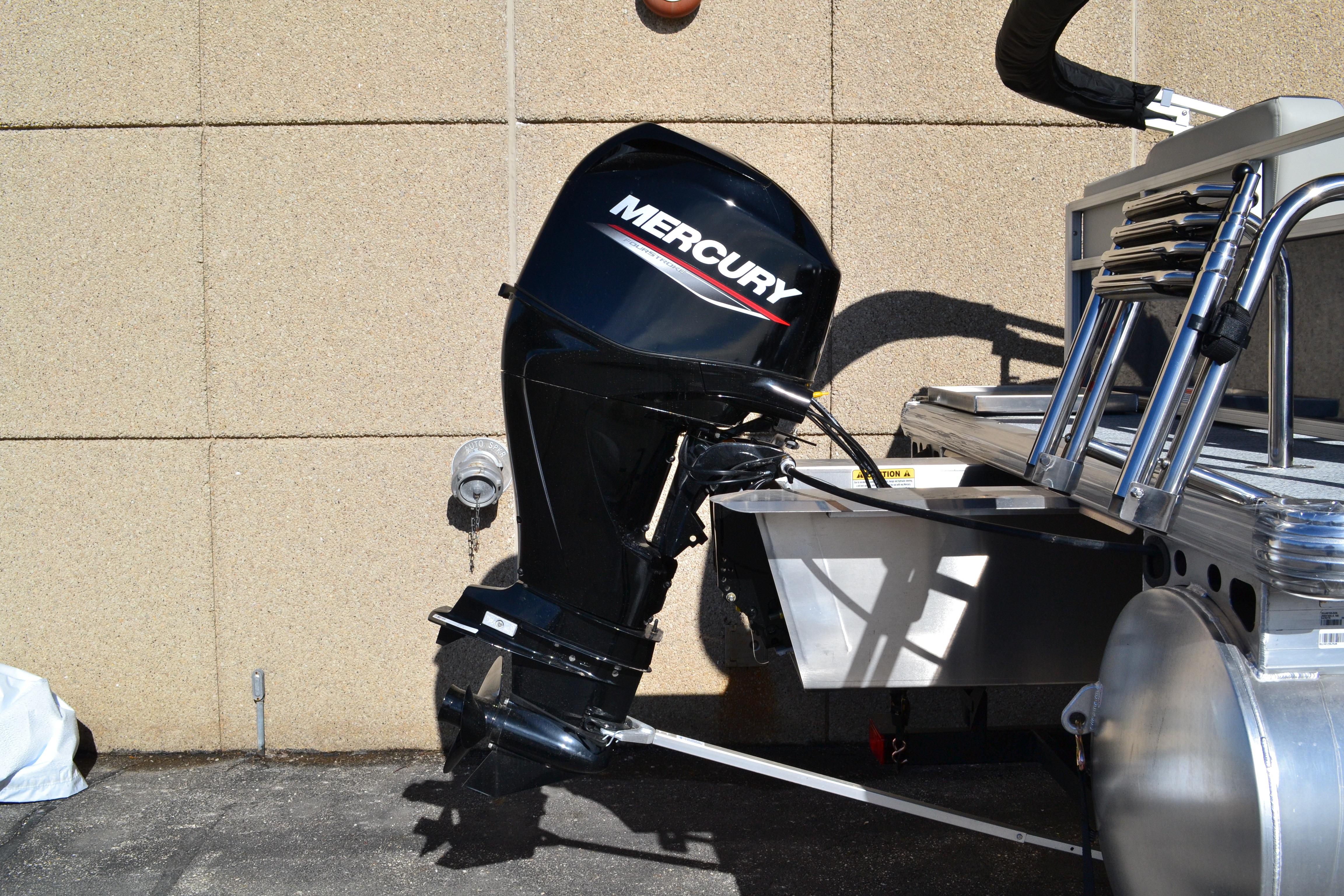 2026 Sun Tracker Bass Buggy 16 XL Select with Mercury outboard motor.
