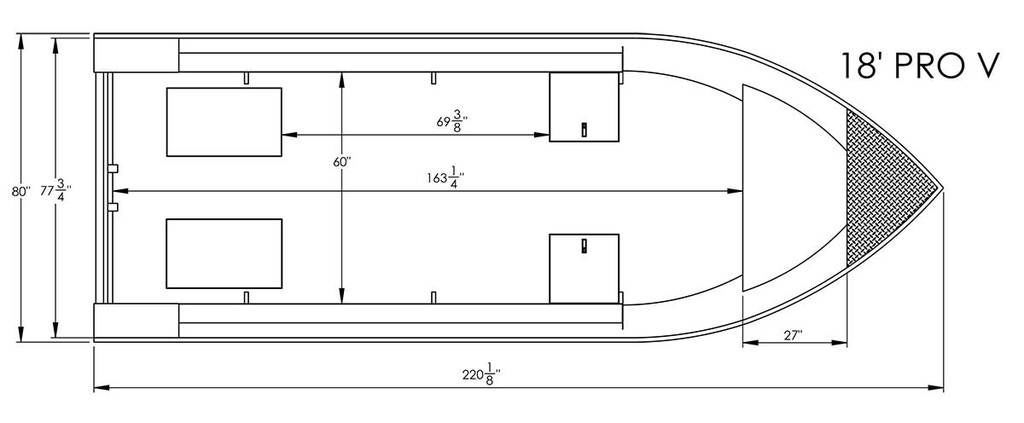 2026 Rh Boats PRO- V 18 - 20