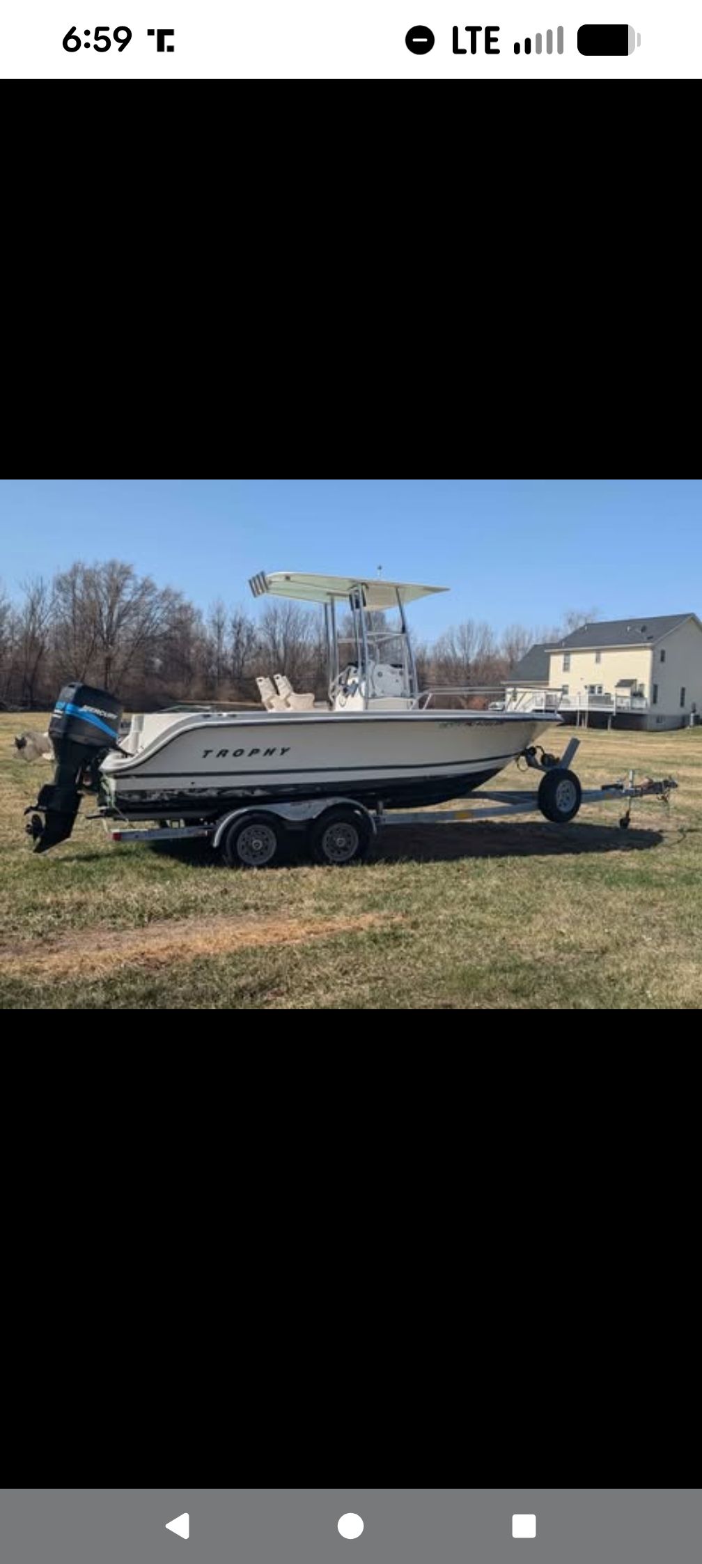 2001 Bayliner 1903 Trophy Center Console
