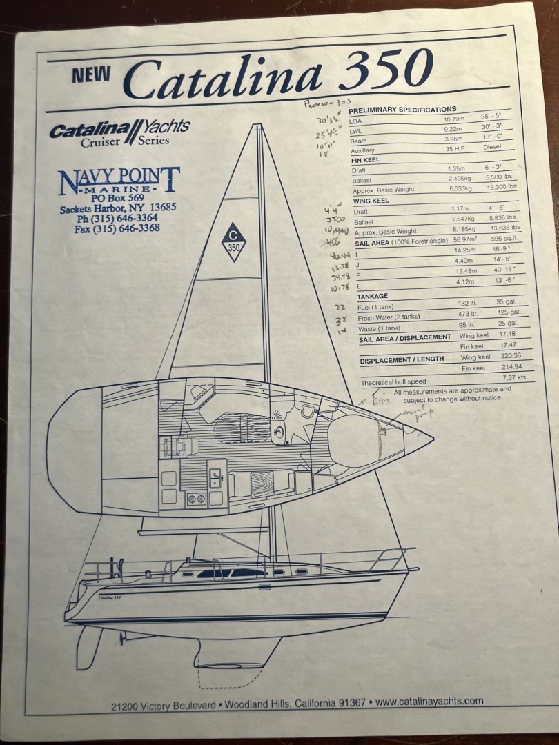 2004 Catalina Catalina 350 - Image 36