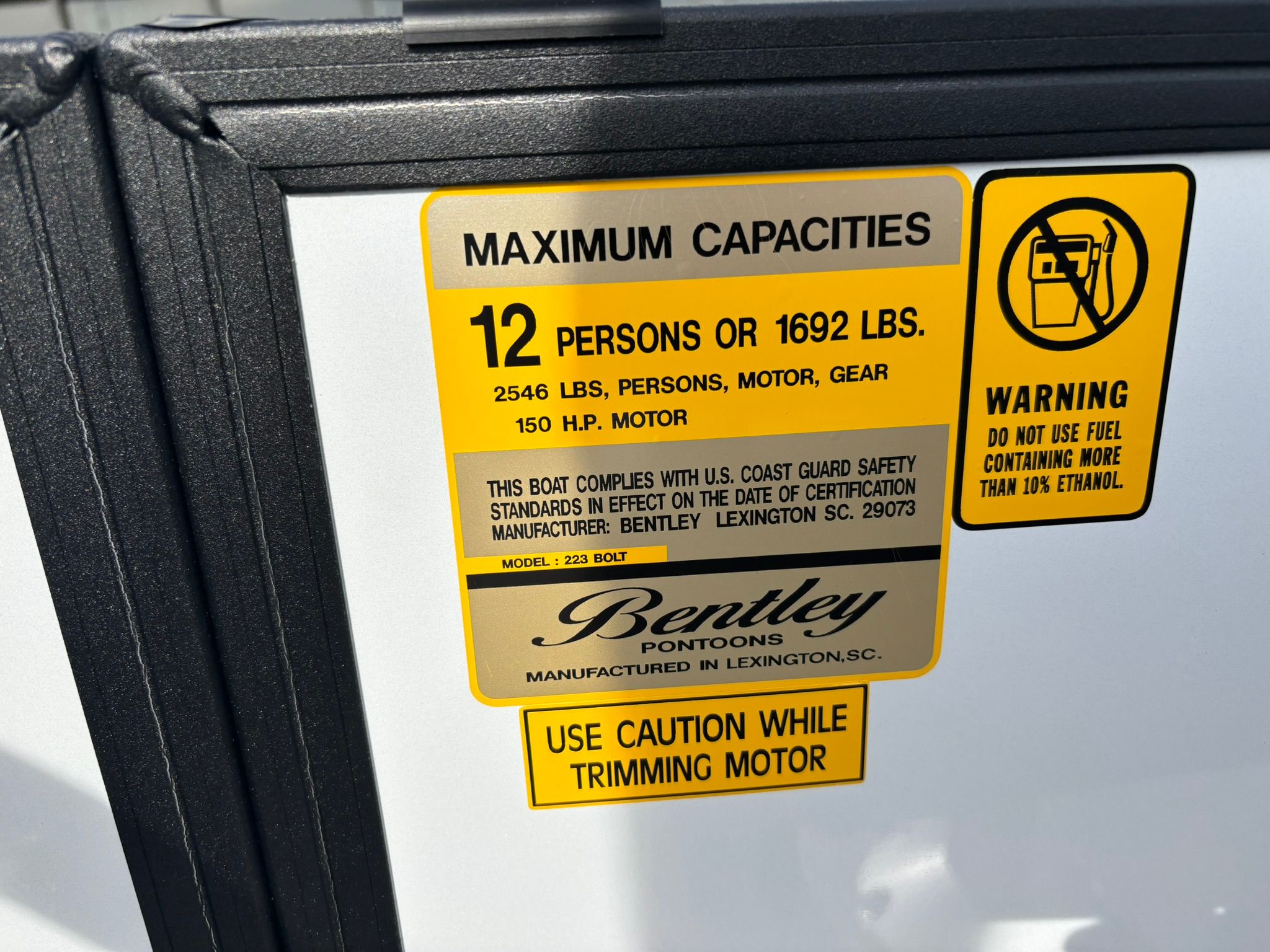 2027 Bentley Pontoons 223 Bolt - 19