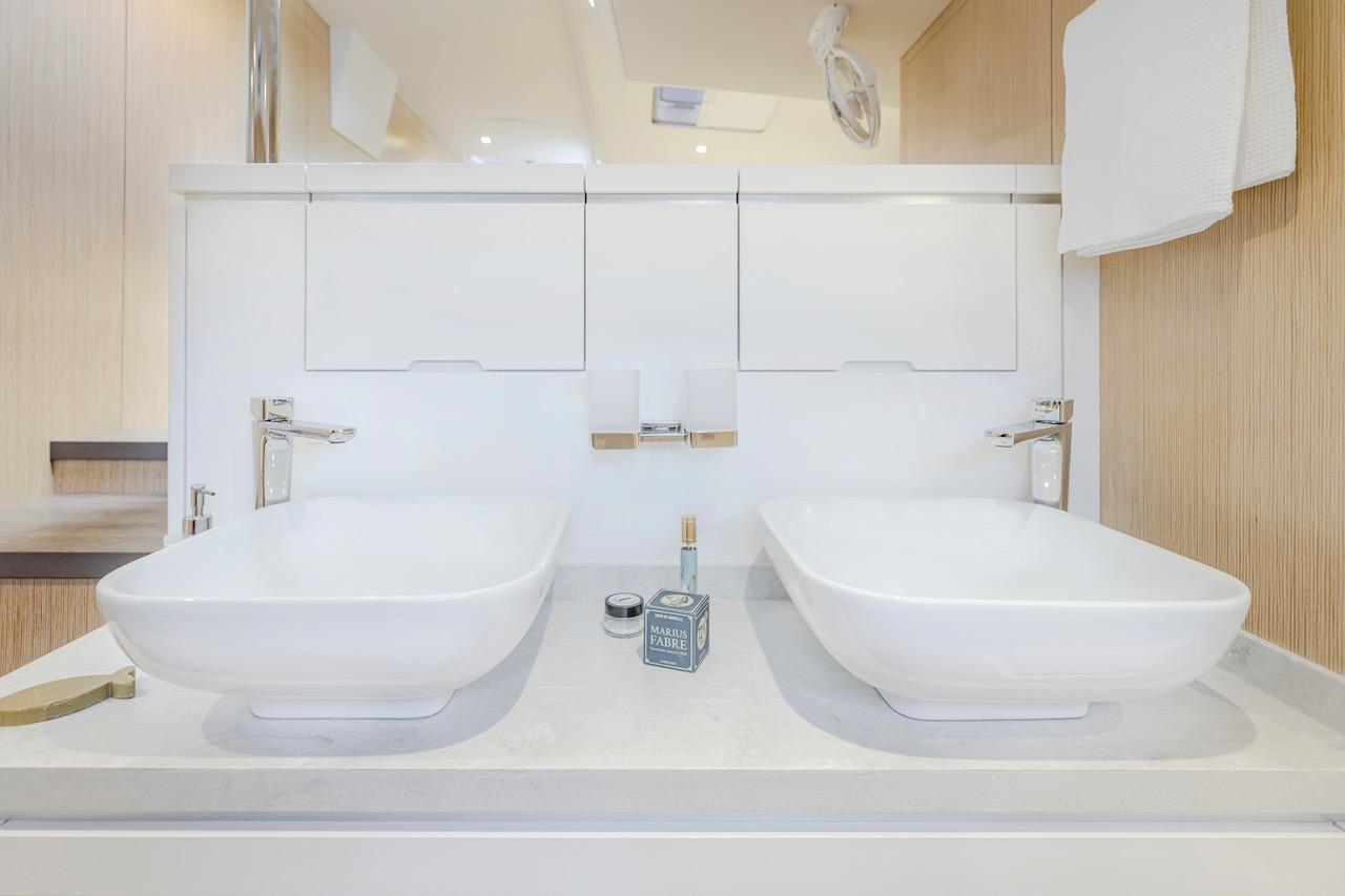 Luxurious bathroom in Privilege Signature 510, year 2025.