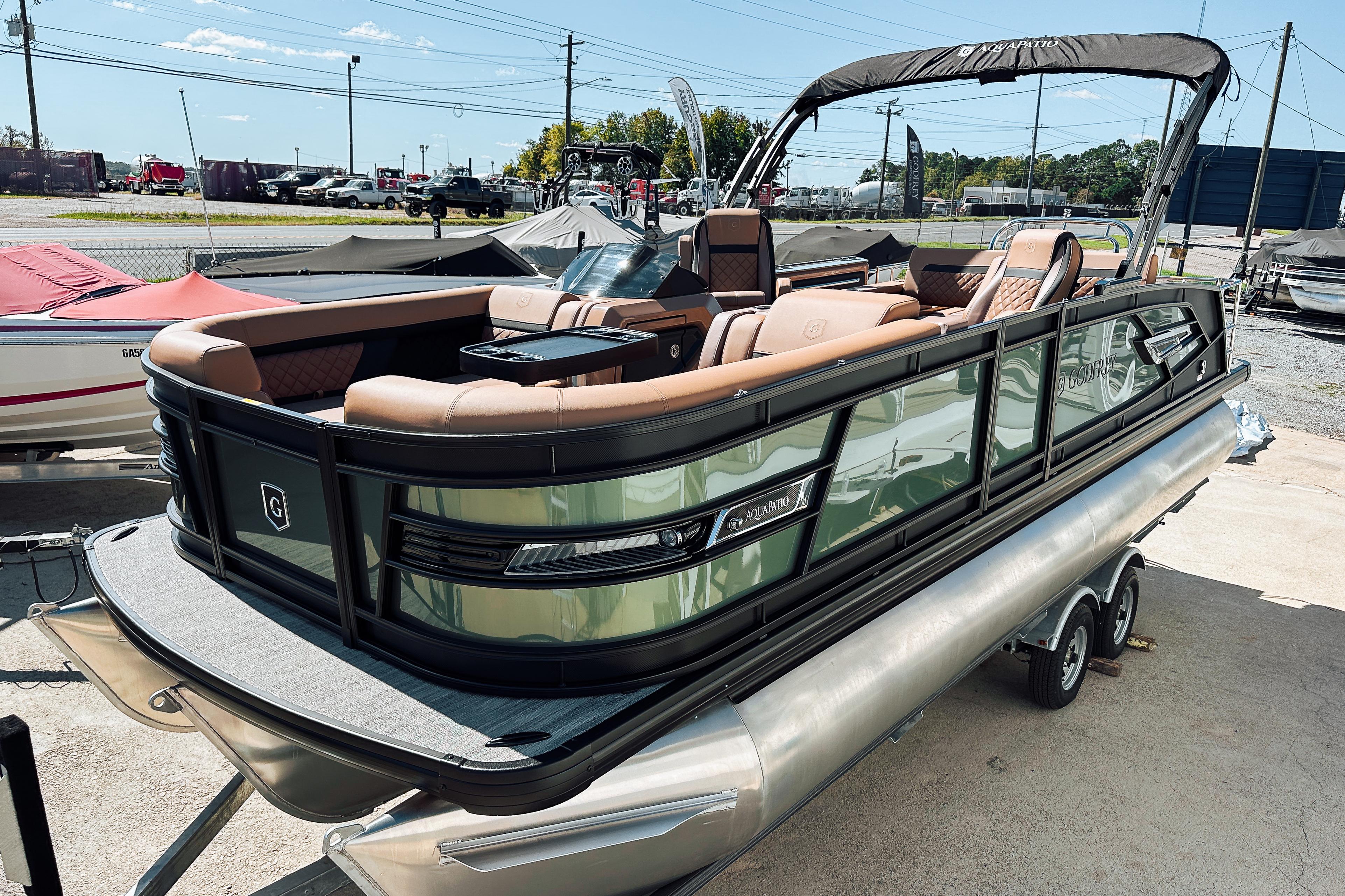 2026 Godfrey AquaPatio 23' Flip Lounge Tritoon - 235 SFLC