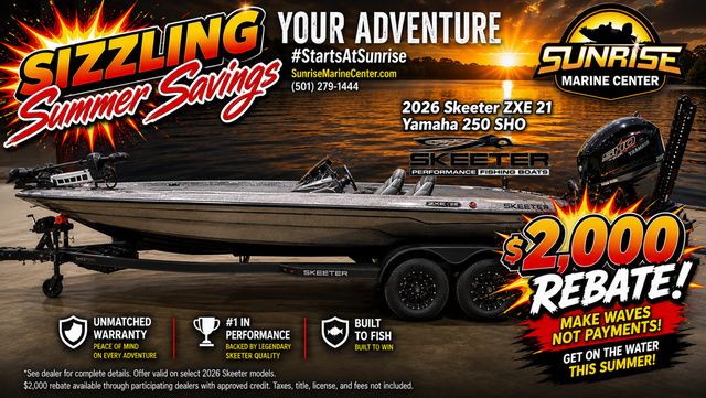 2026 Skeeter ZXE 21 W/Yamaha 250 "SHO"