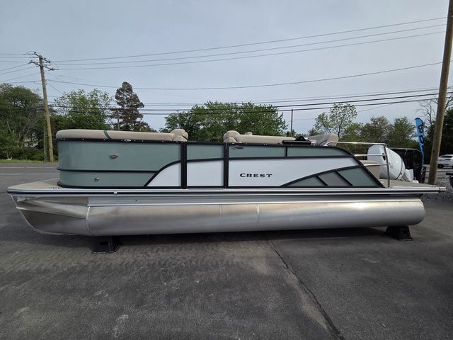 2026 Crest Conquest 230 SLS Tri-Toon 200hp, Trailer and Exten