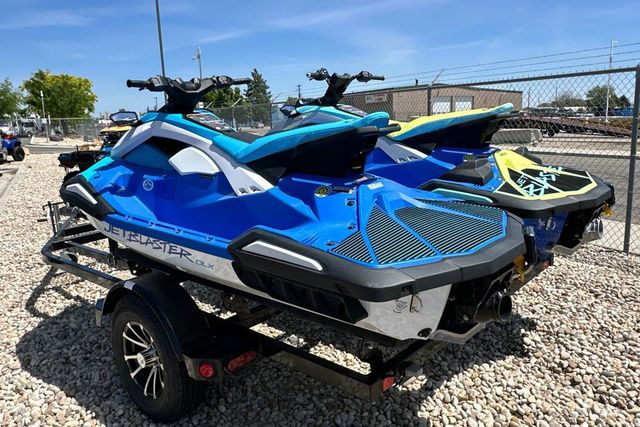 2026 Yamaha WaveRunner JETBLASTER DLX 3-AZURE BLUE/WHITE - 6