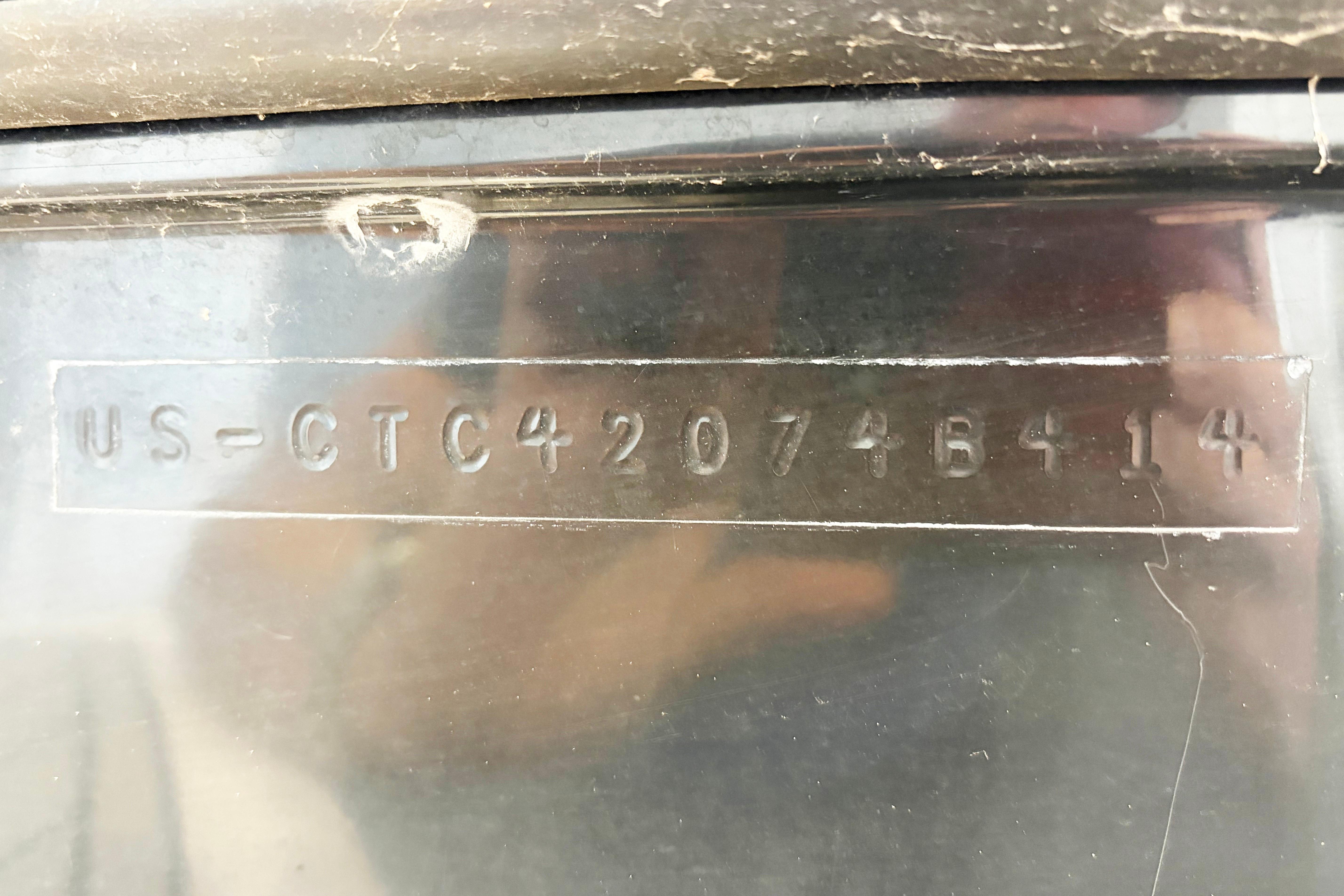 Hull identification number on 2014 Nautique Ski Nautique 200 Open Bow boat.