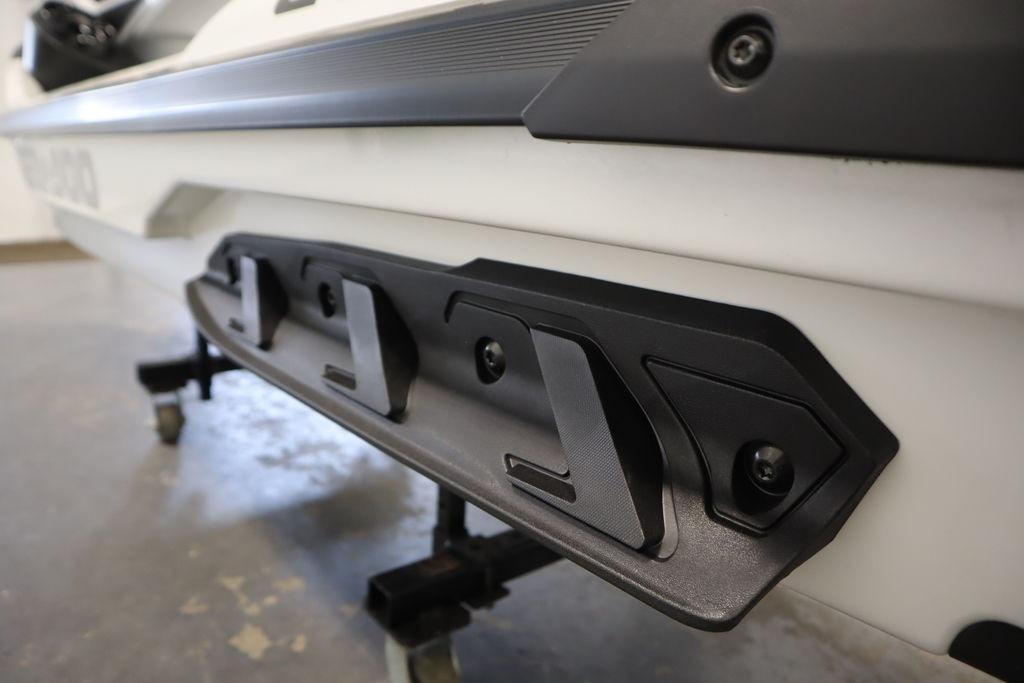 Close-up of 2026 Sea-Doo GTX Limited 325 hull detail, showcasing sleek design and craftsmanship.