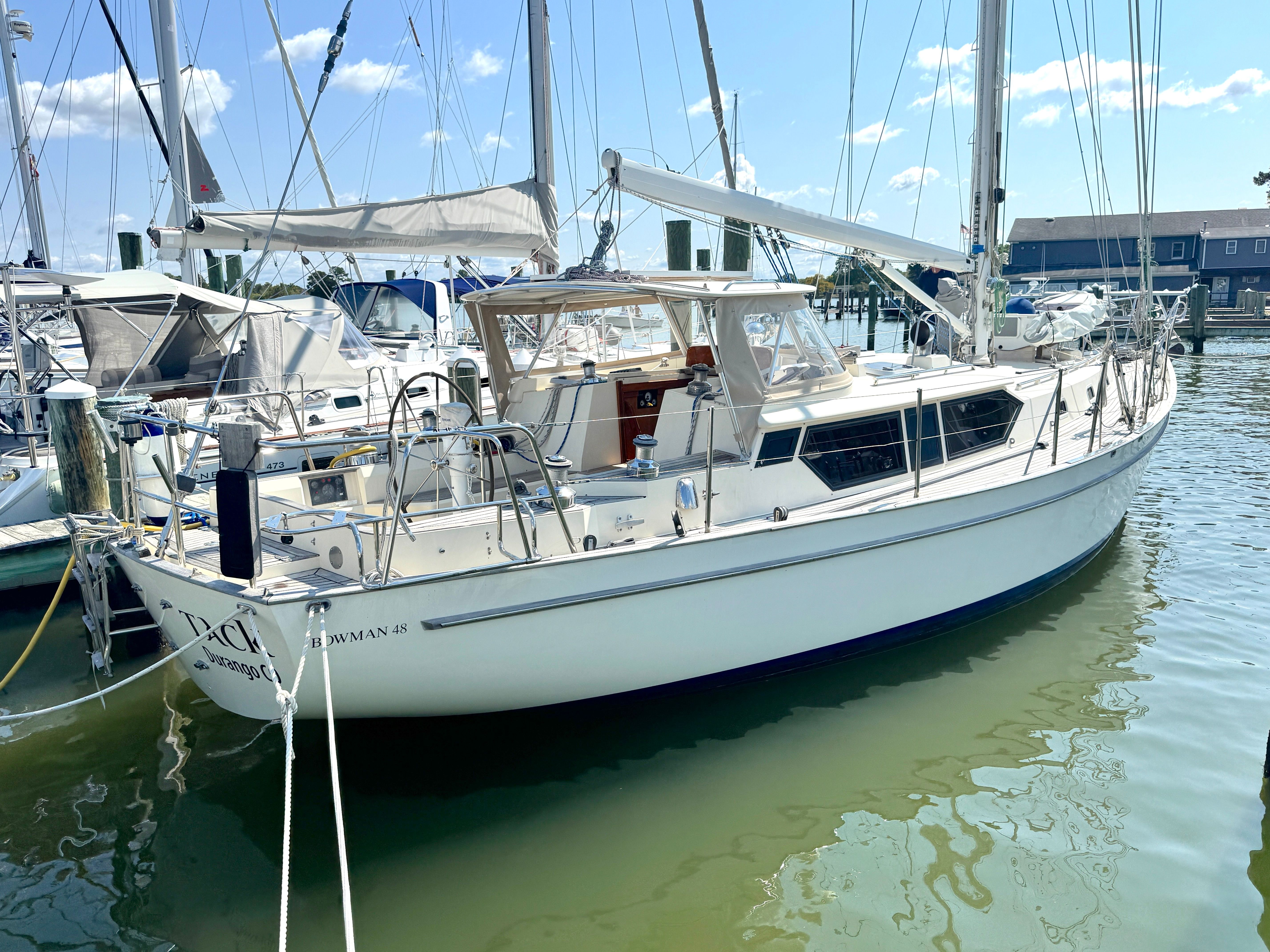 1999 Bowman 48 Aft Cockpit