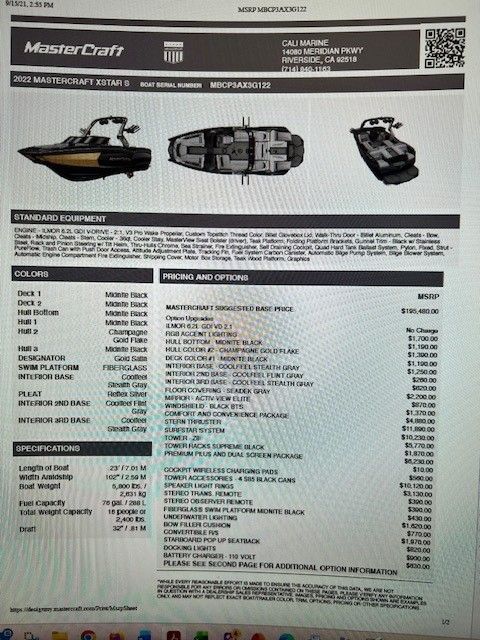 2022 MasterCraft XStar S - 3