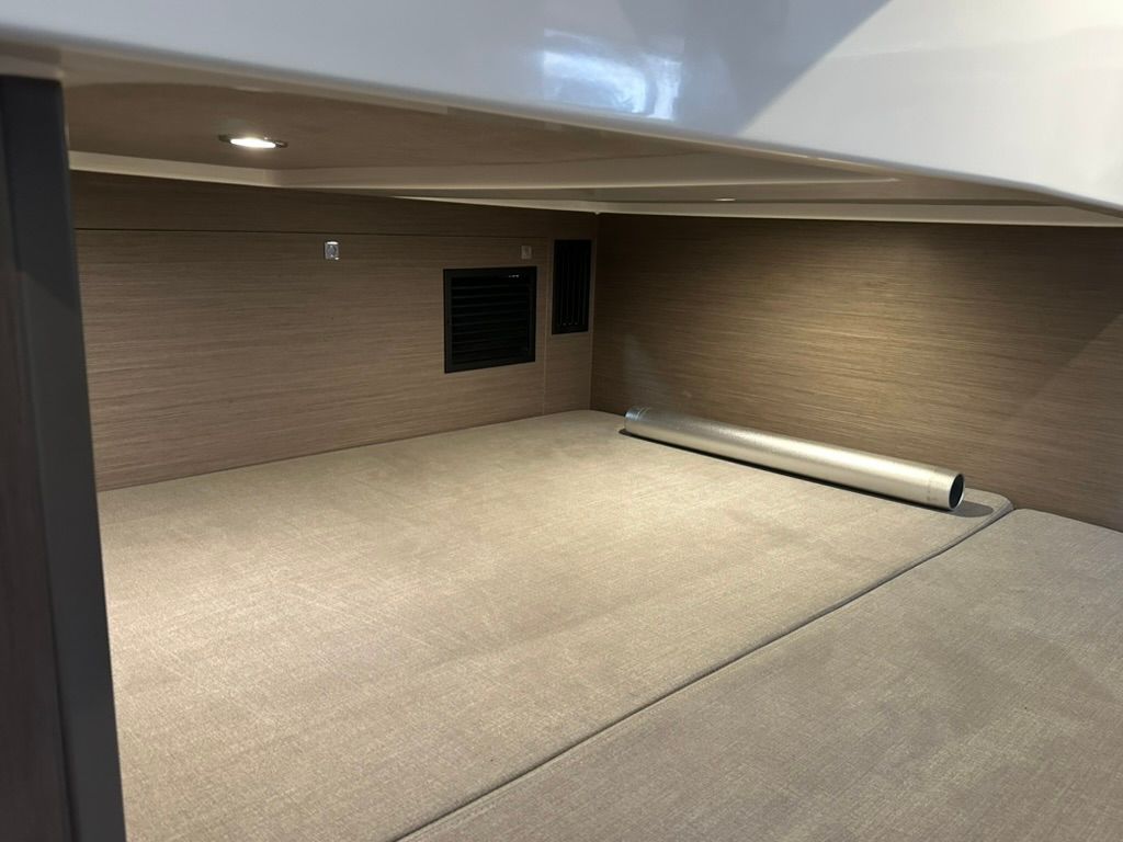 Interior of 2024 Beneteau Gran Turismo 32 with modern design.