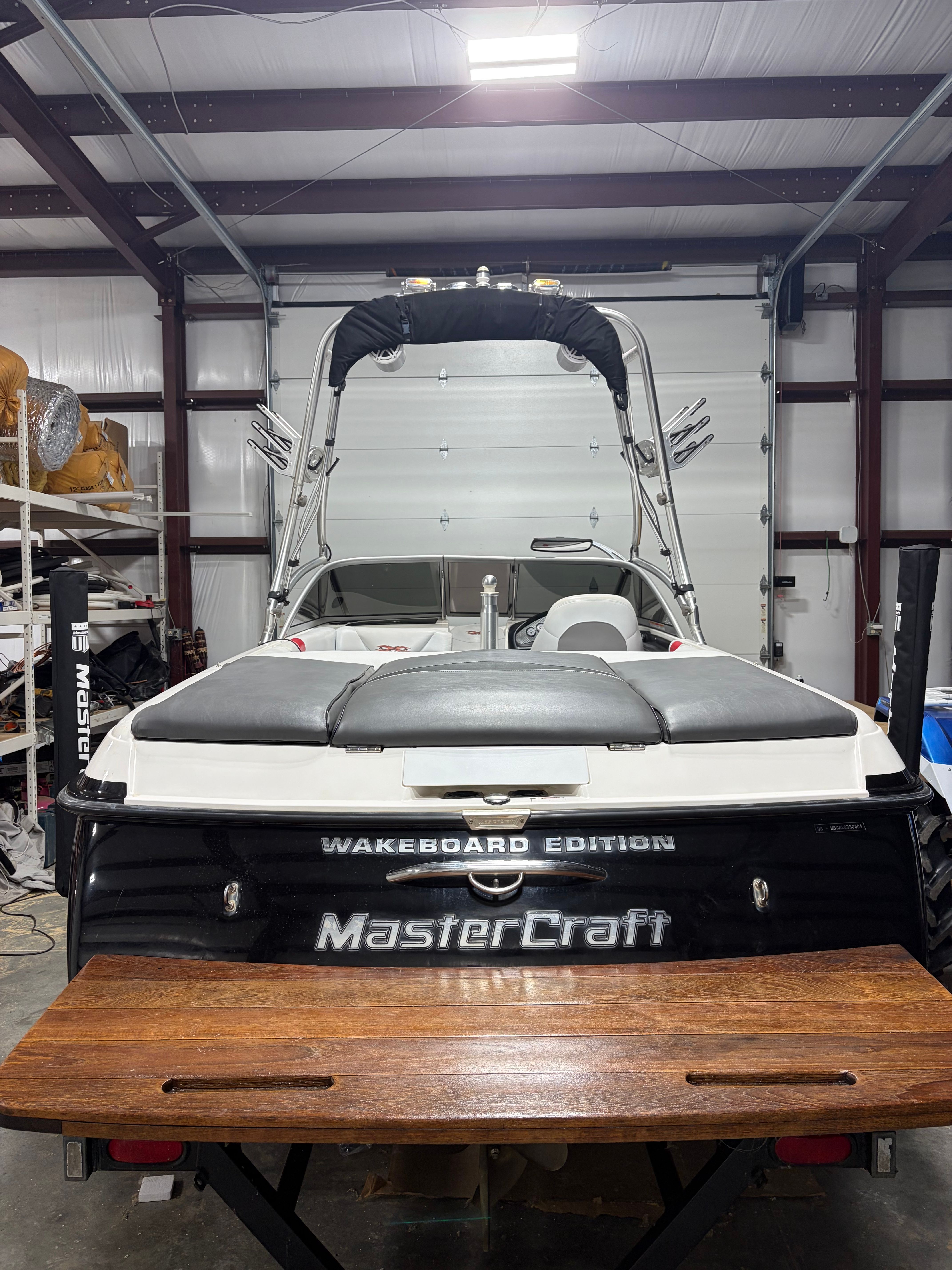 2004 MasterCraft X2 Wakeboard Edition in Garage