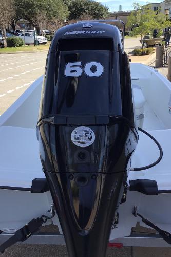 2025 Mako Pro Skiff 15 CC with Mercury 60 outboard motor.