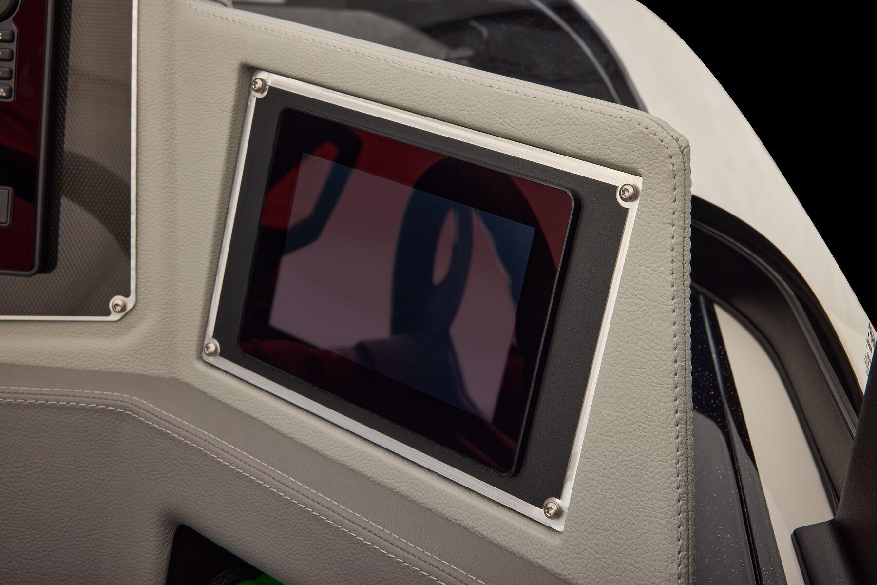 Manufacturer Provided Image: Dashboard display of 2026 Ranger 620xFS Pro boat, featuring modern touchscreen technology.