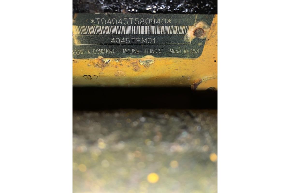 Serial number plate on a 1977 Morgan Out Island 51, made in USA.