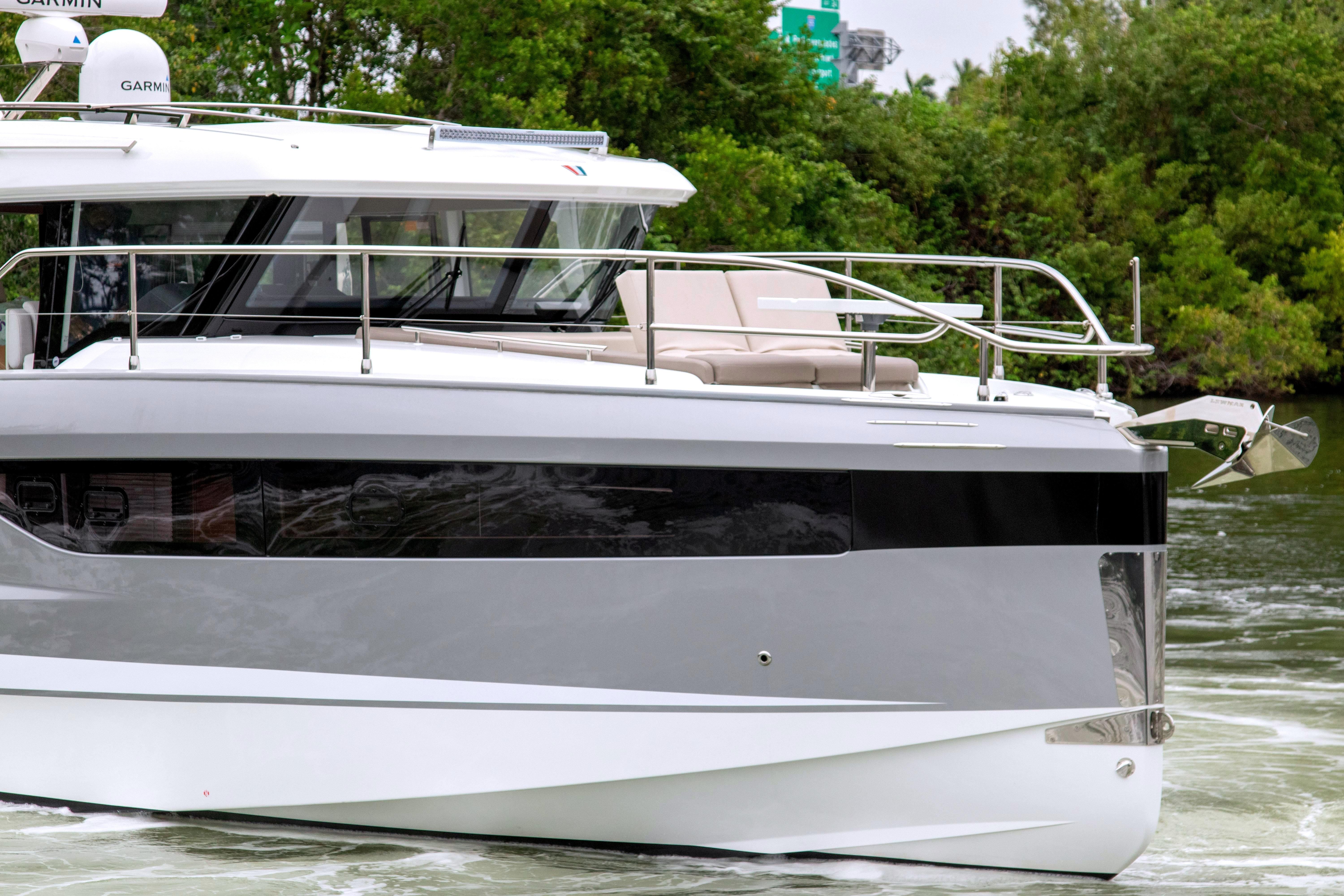 Wellcraft 44 Explorer 2026 on calm waters, modern design.