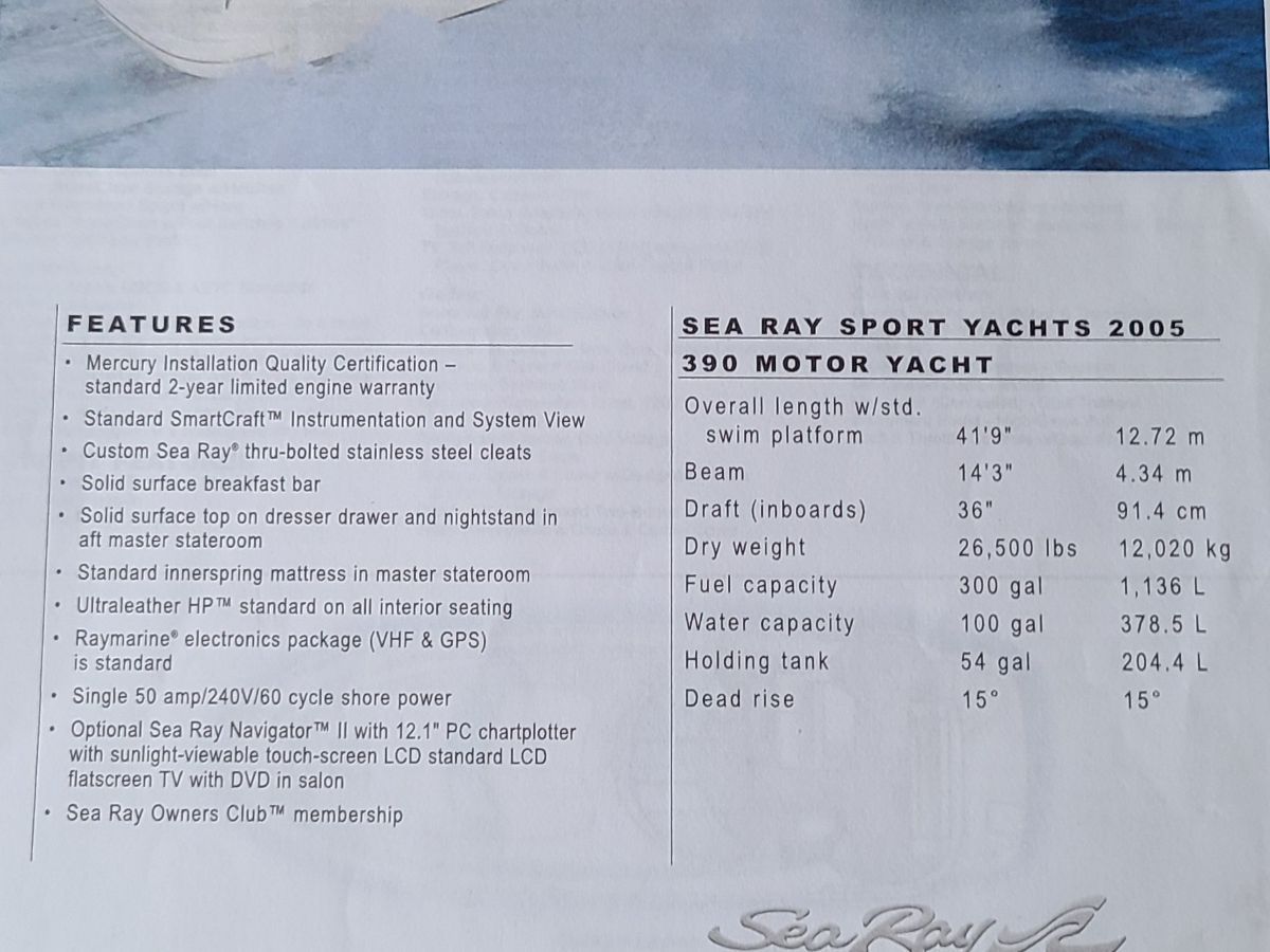 2005 Sea Ray 390 Motor Yacht - 10