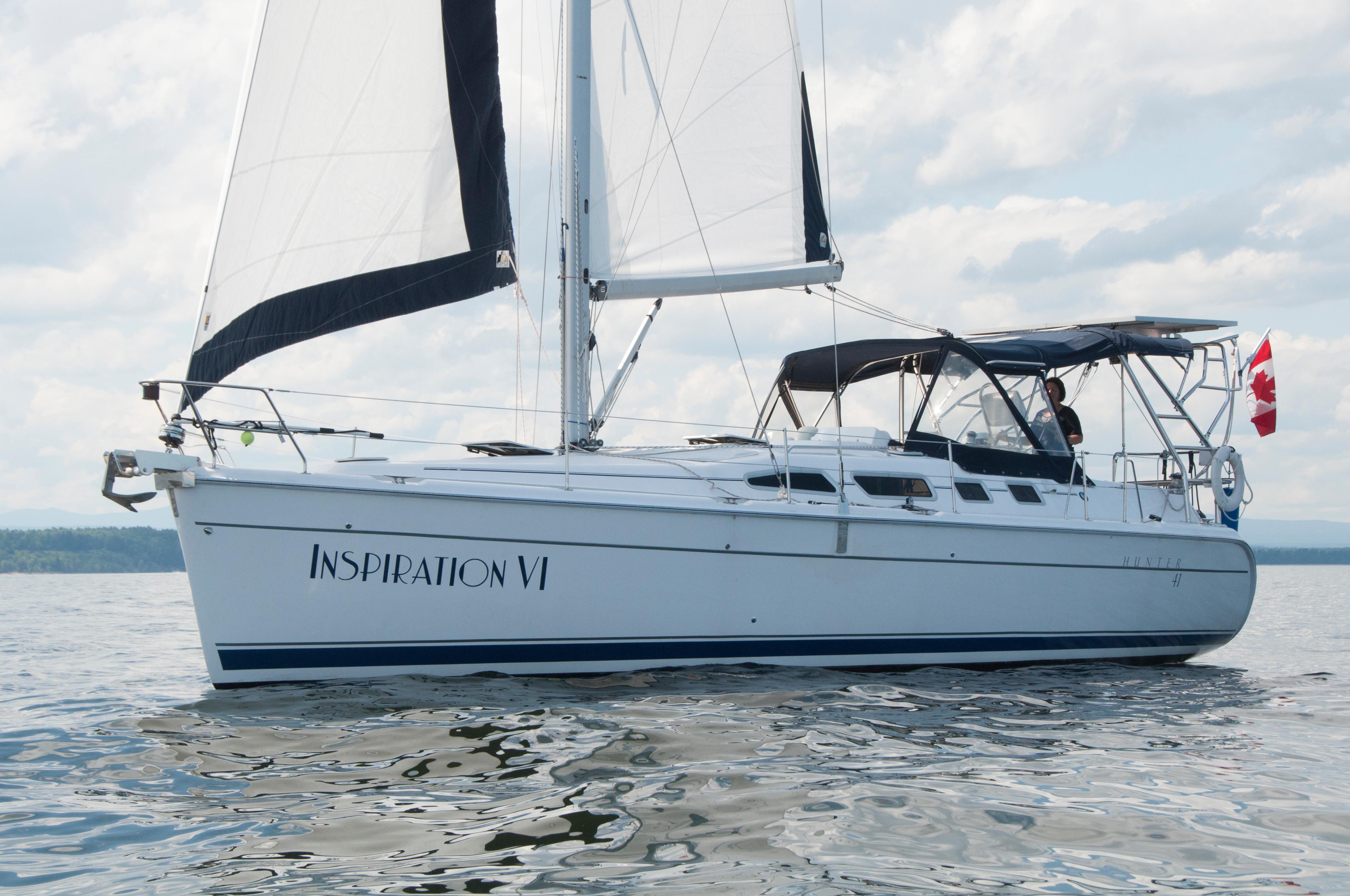 2006 Hunter 41 Aft Cockpit