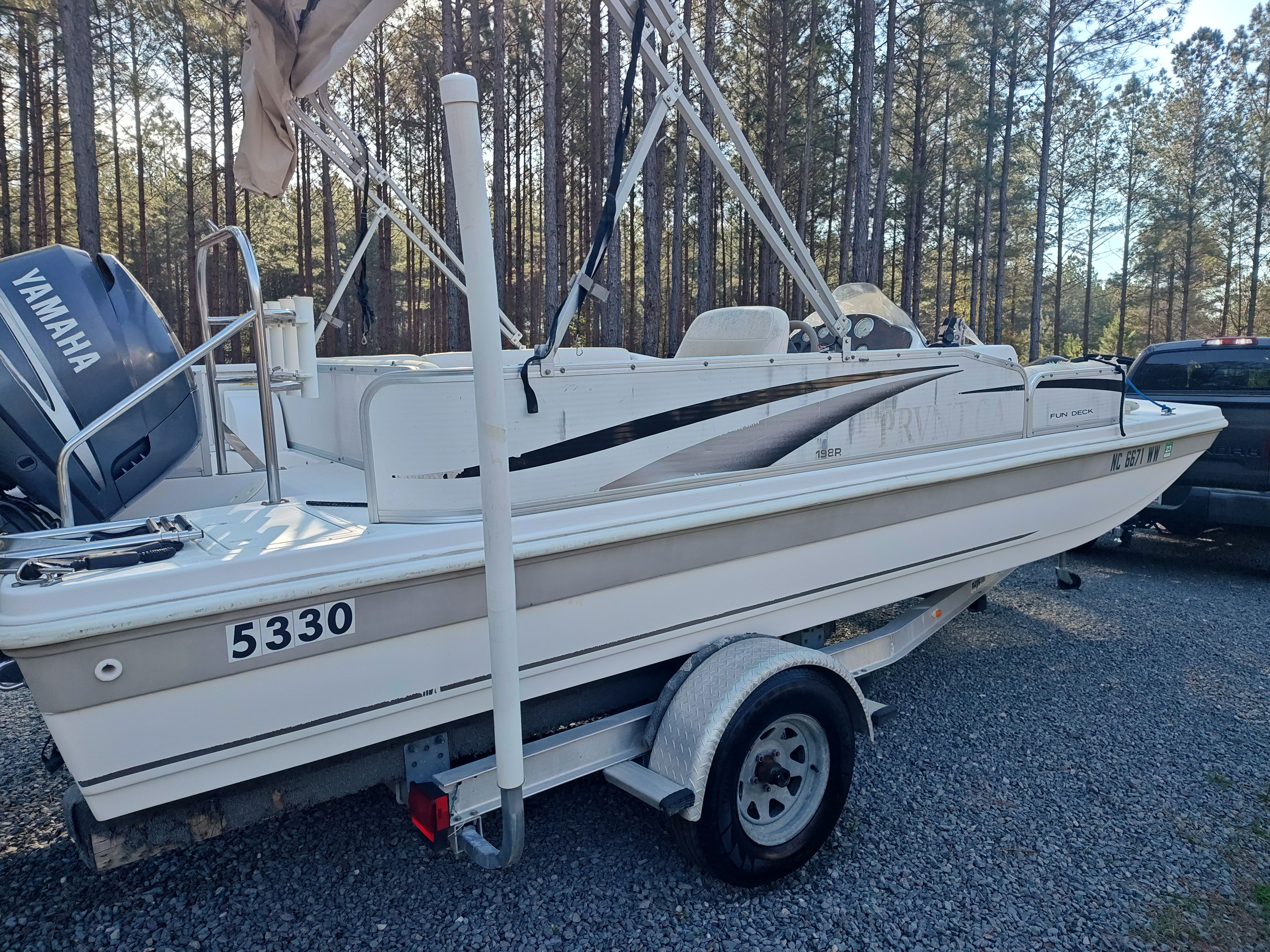 2003 Godfrey Hurricane Fun Deck - 4