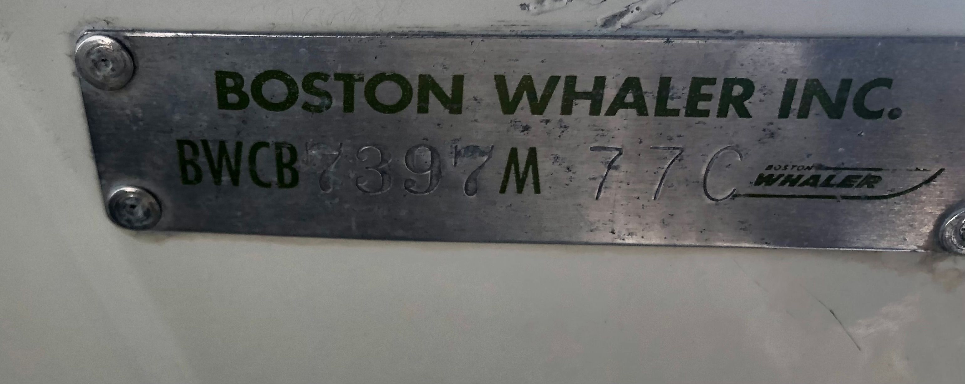 1977 Boston Whaler Sport - 12
