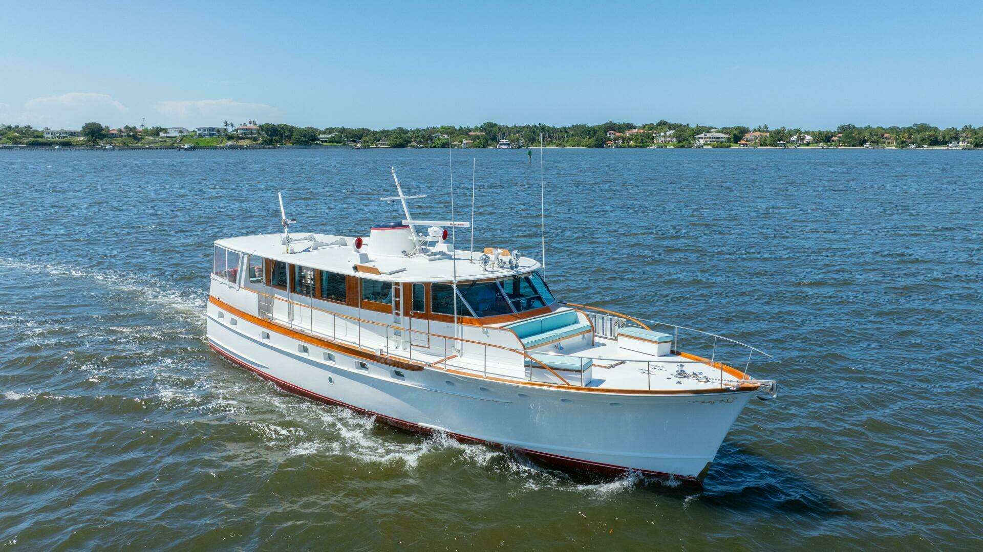 1970 Trumpy Houseboat - Image 37