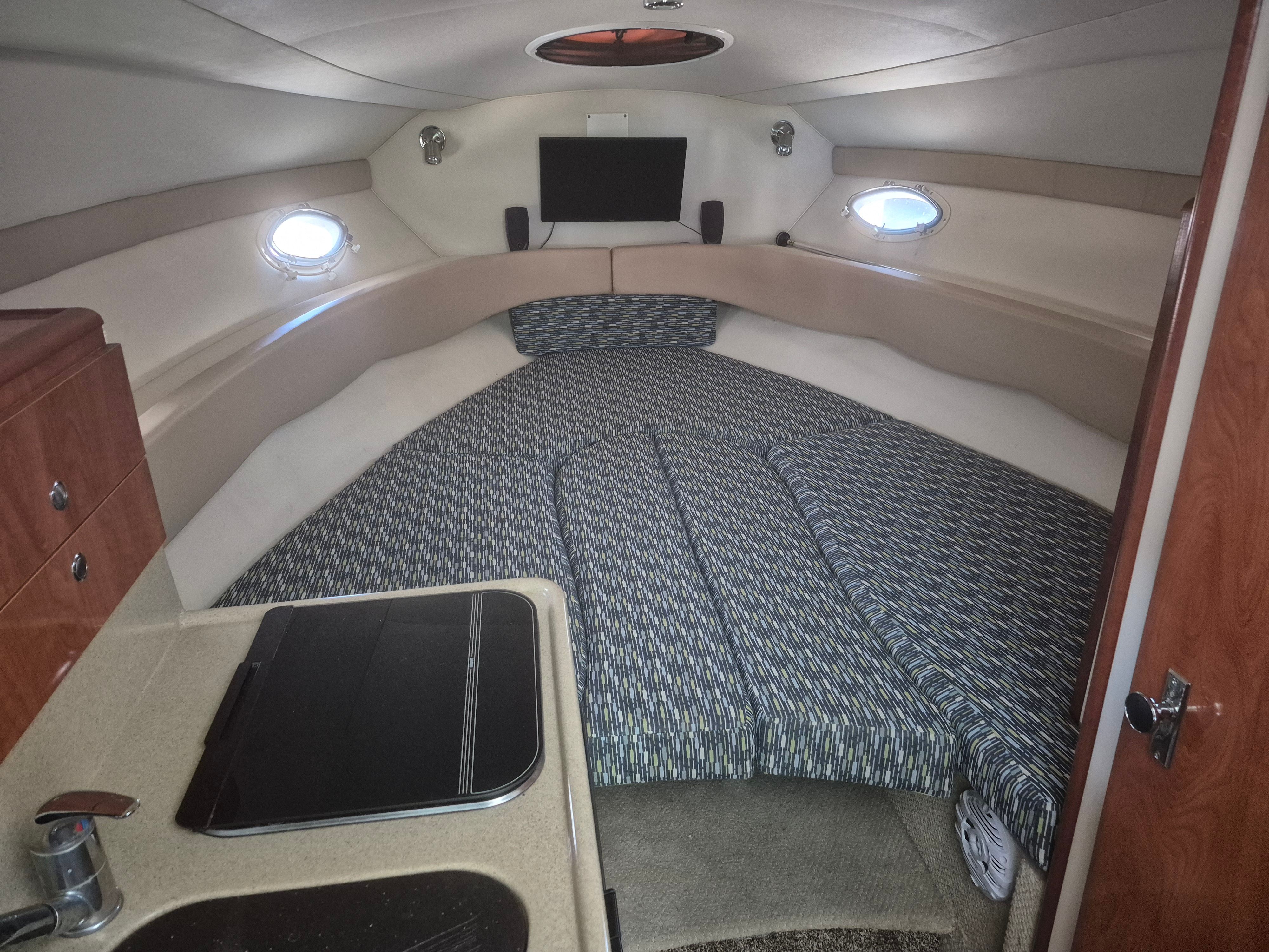 Interior of the 2004 Larson Cabrio 274