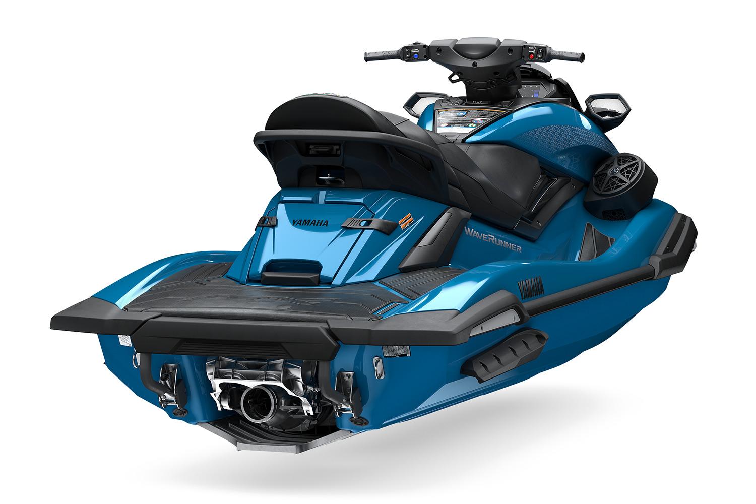 Manufacturer Provided Image: 2026 Yamaha WaveRunner FX Cruiser SVHO in sleek blue design, rear view.