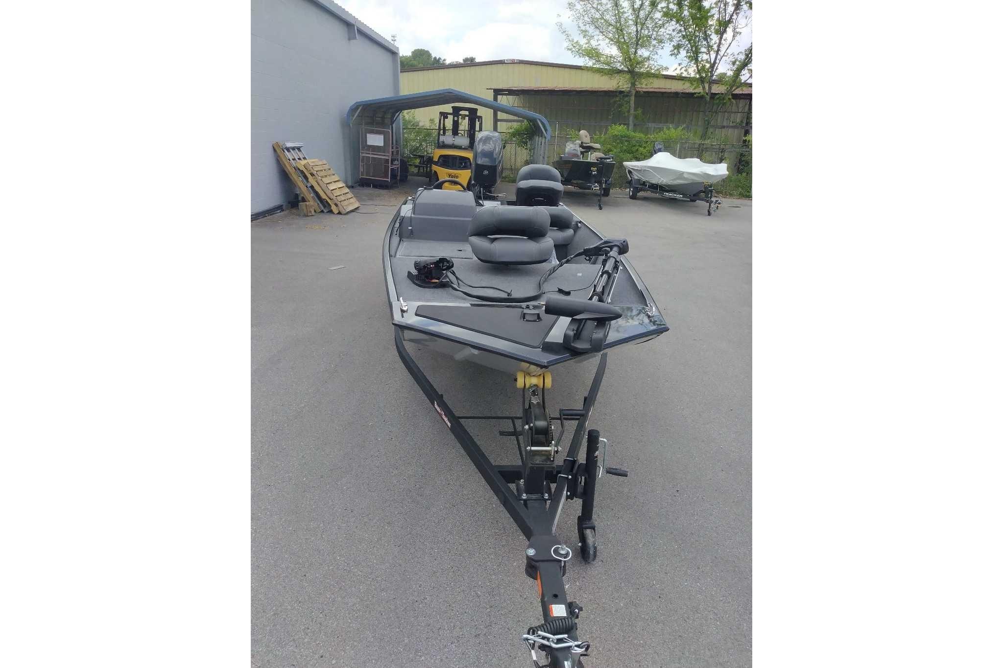 2026 Tracker Bass Tracker Classic XL boat on trailer in outdoor setting.