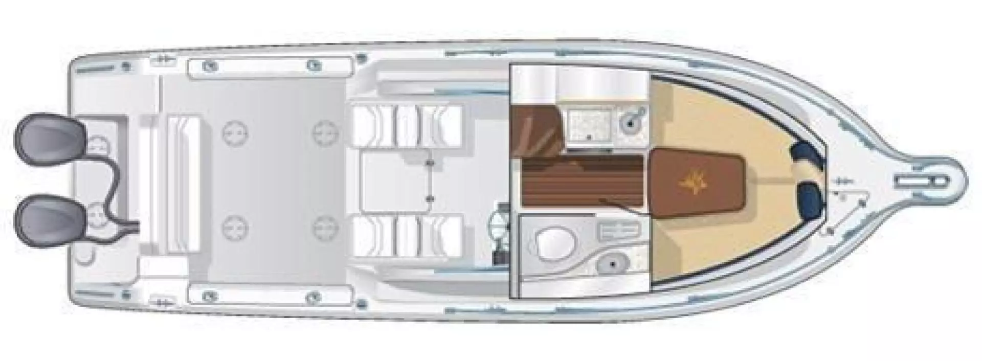 2003 Pursuit 2870 Walkaround - Image 21