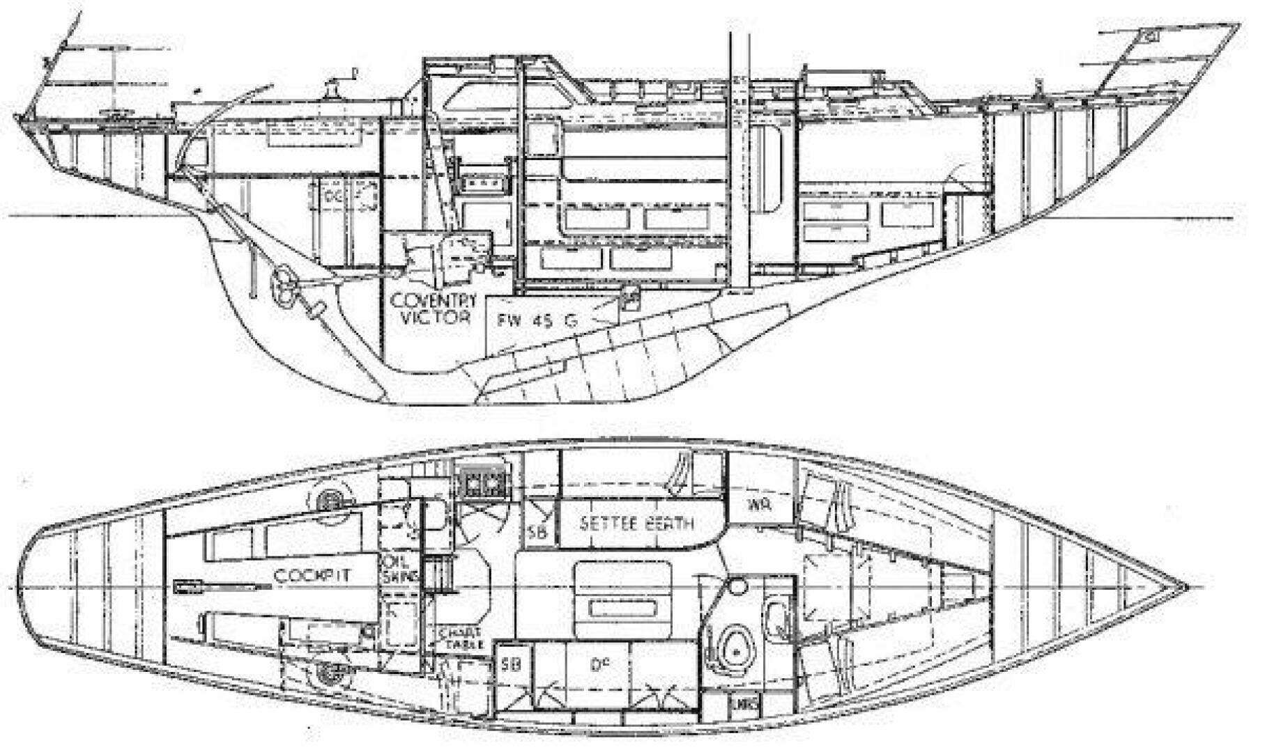 1963 Camper & Nicholsons 36 - Image 22