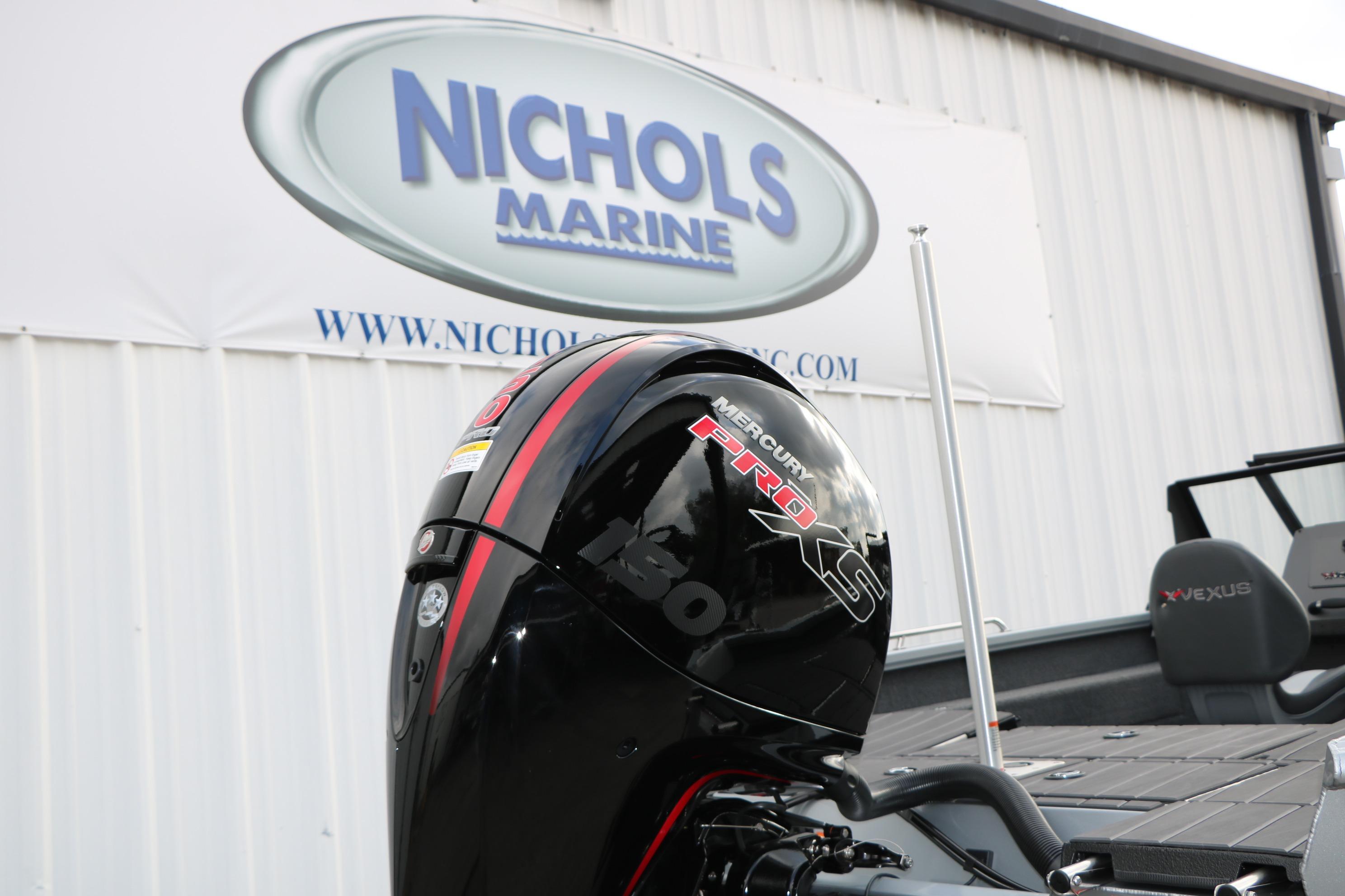 2026 Vexus ADX 190 boat with Mercury Pro XS engine at Nichols Marine.